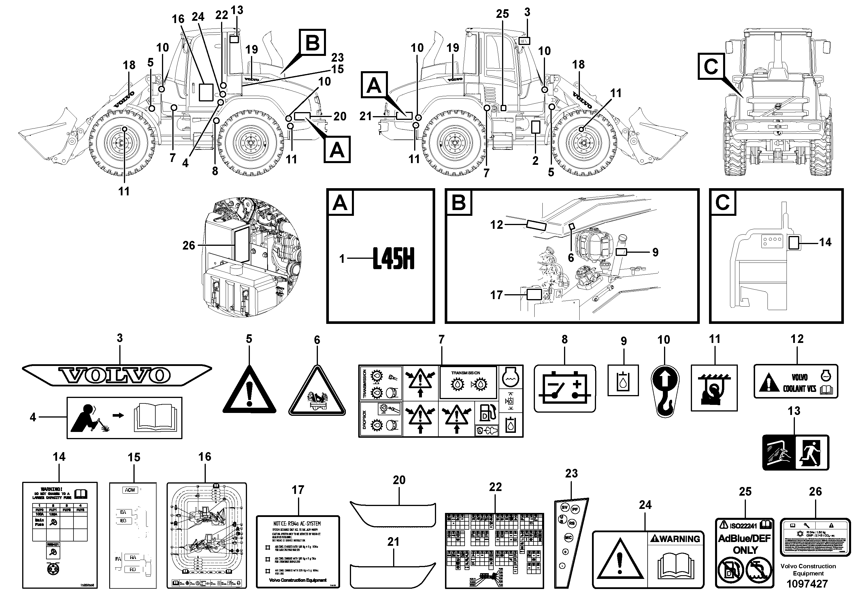 Cylinder Block VOE15230488 VOLVO