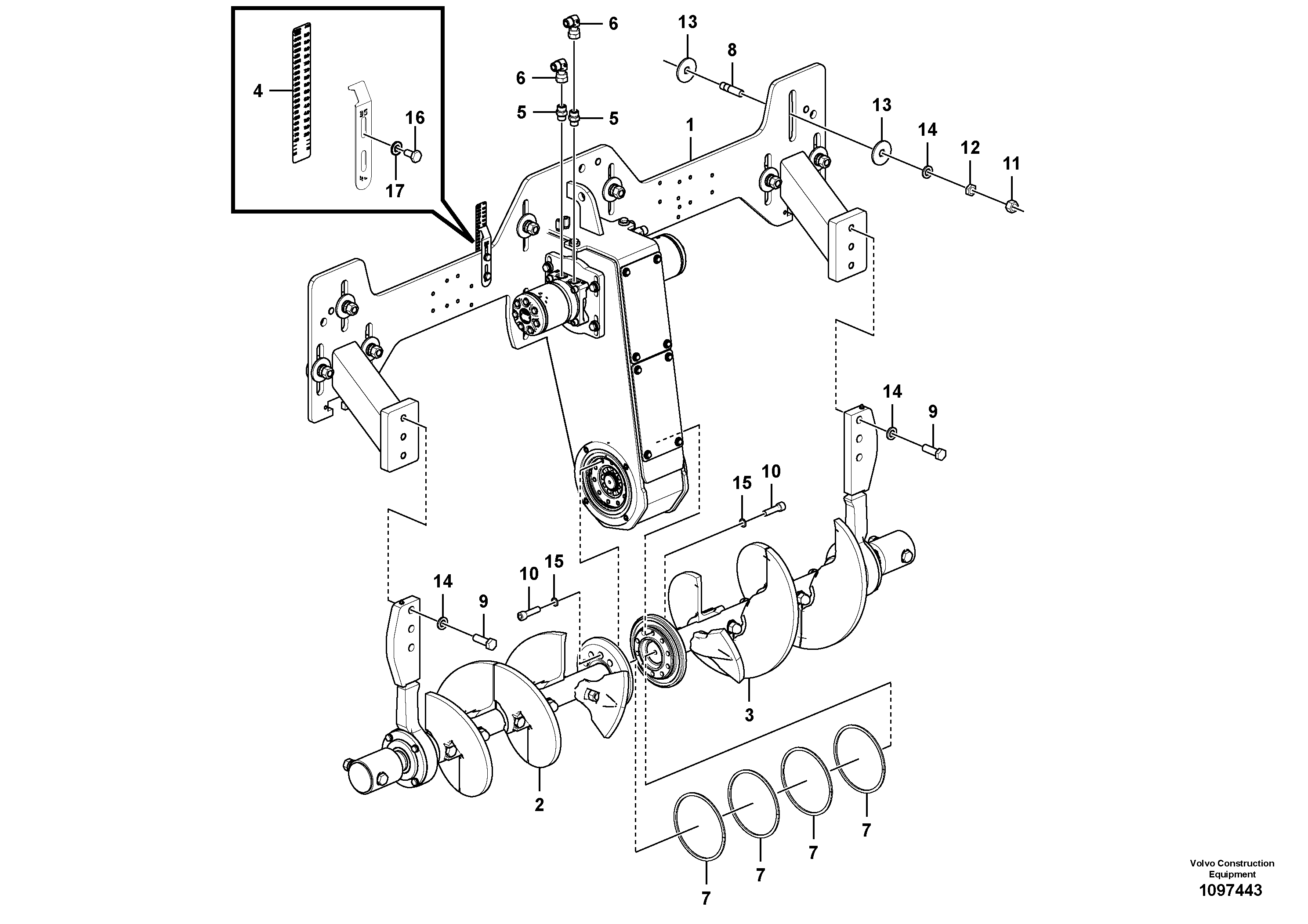 Proximity switch VOE12816288 VOLVO