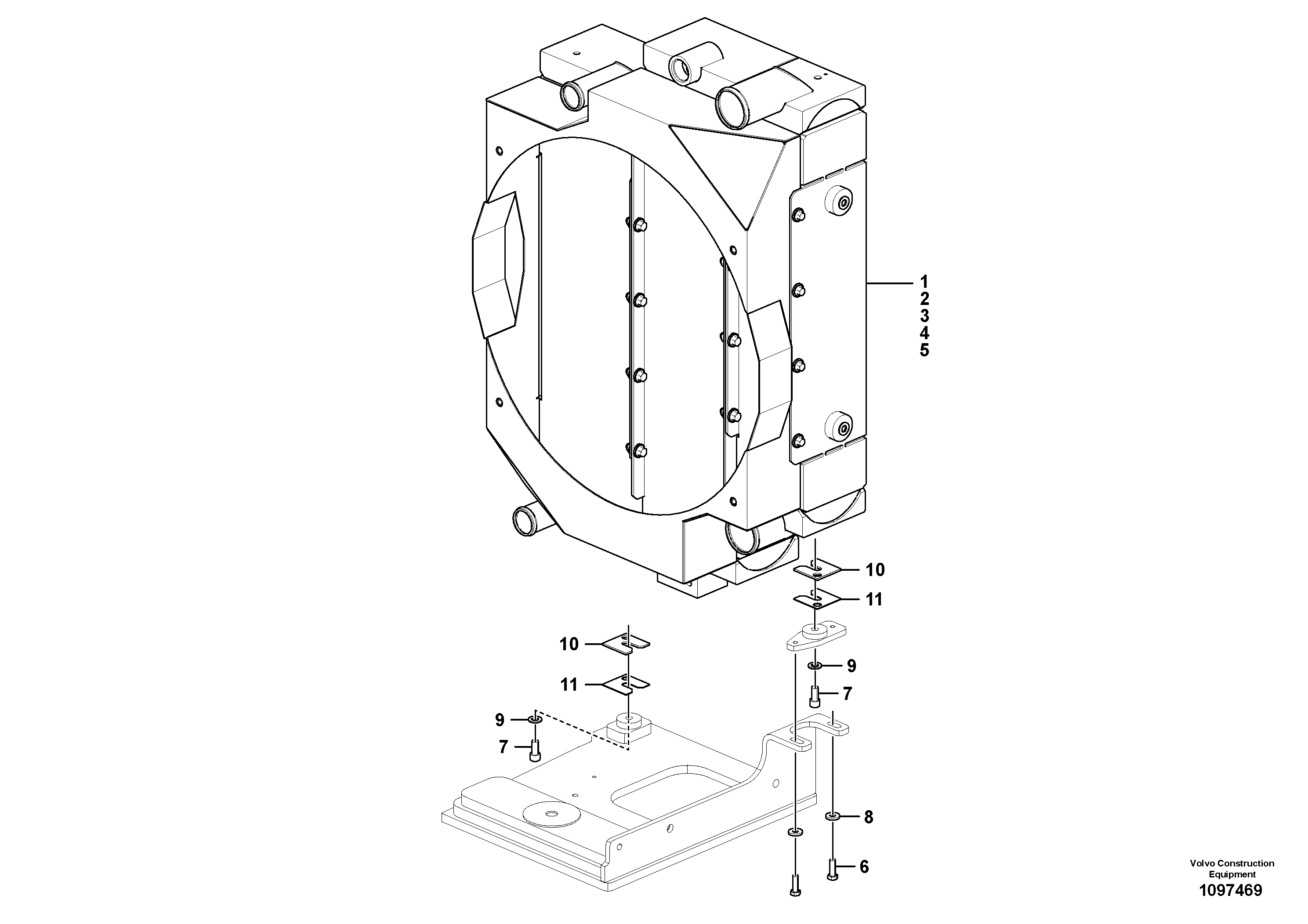 Решетка динамика VOE17489541 VOLVO