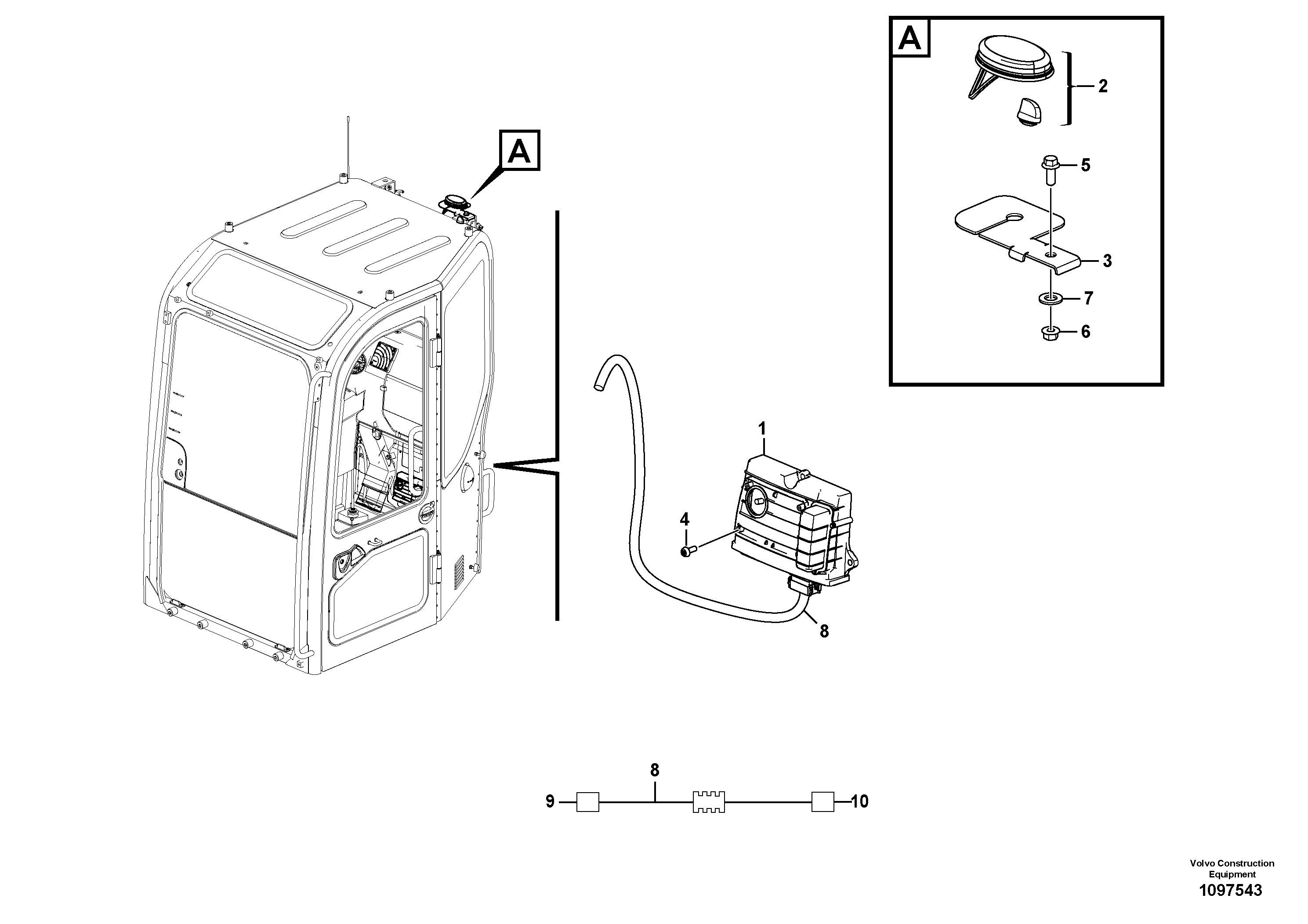 Oil Bath Filter VOE14569562 VOLVO