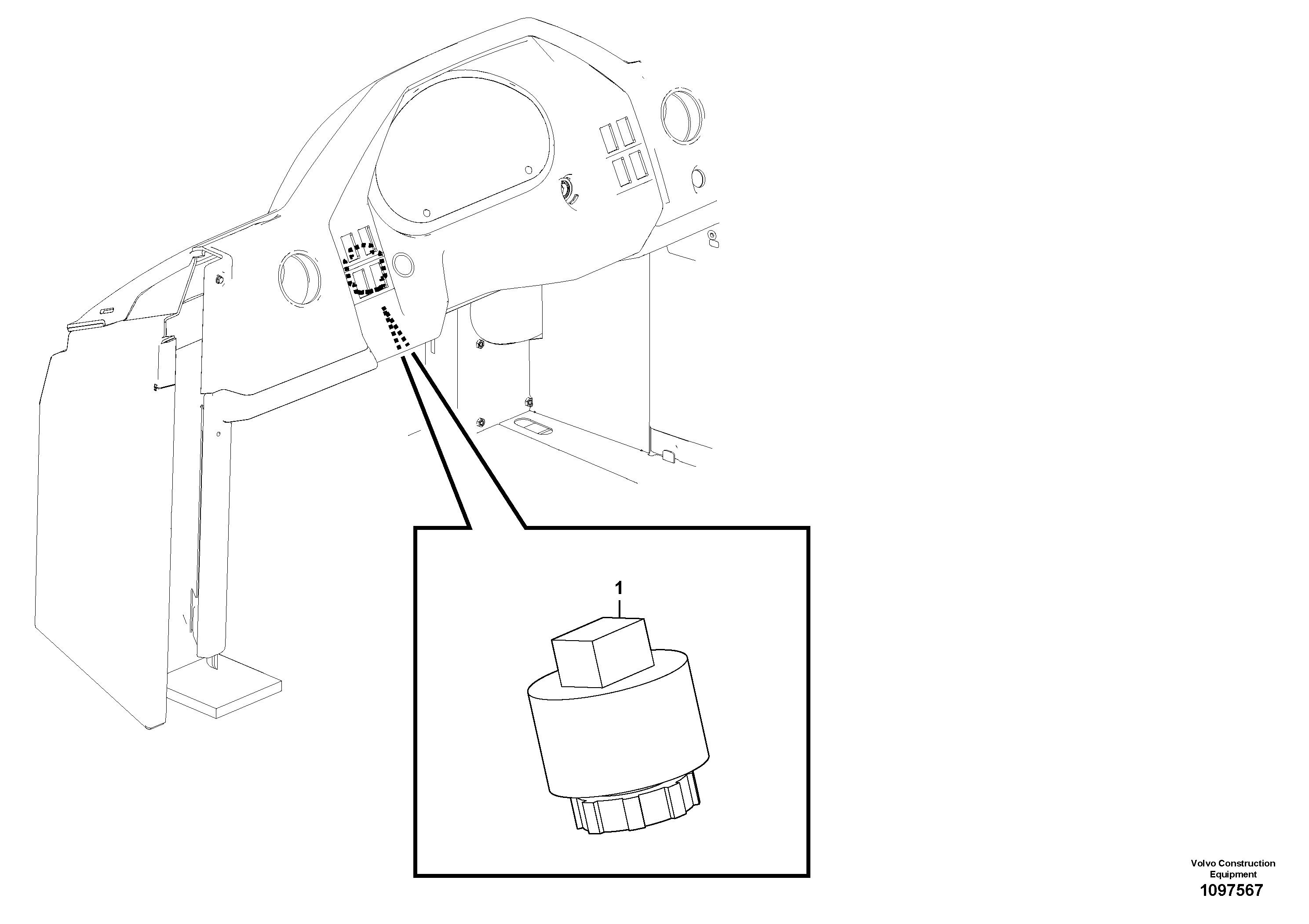 Swing bearing TEL15344544 VOLVO