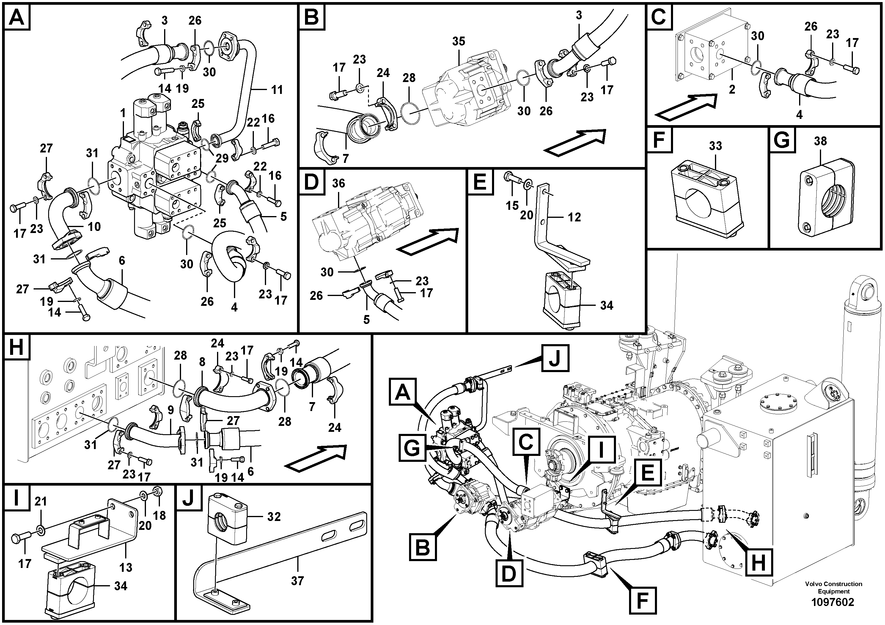 Timing gear casing TEL15416148 VOLVO
