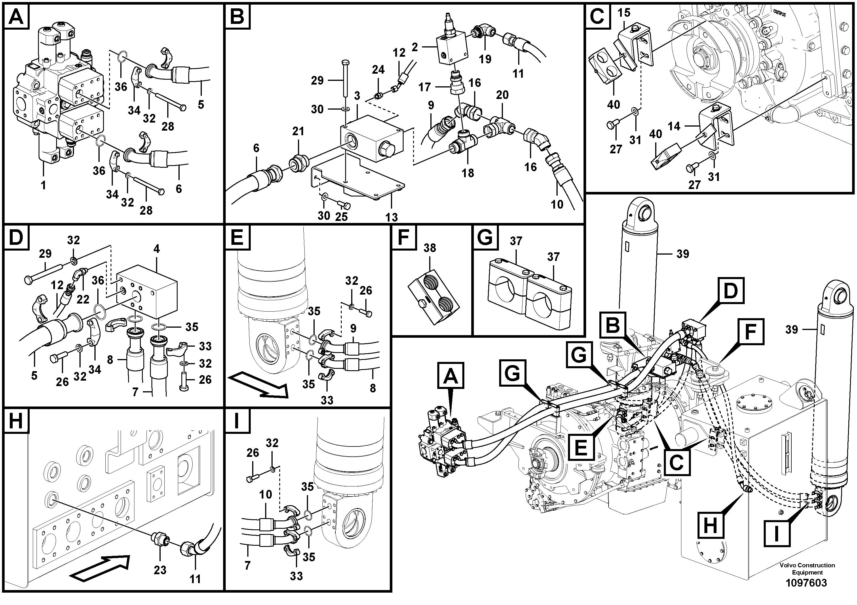 Hydraulic Valve TEL15417803 VOLVO