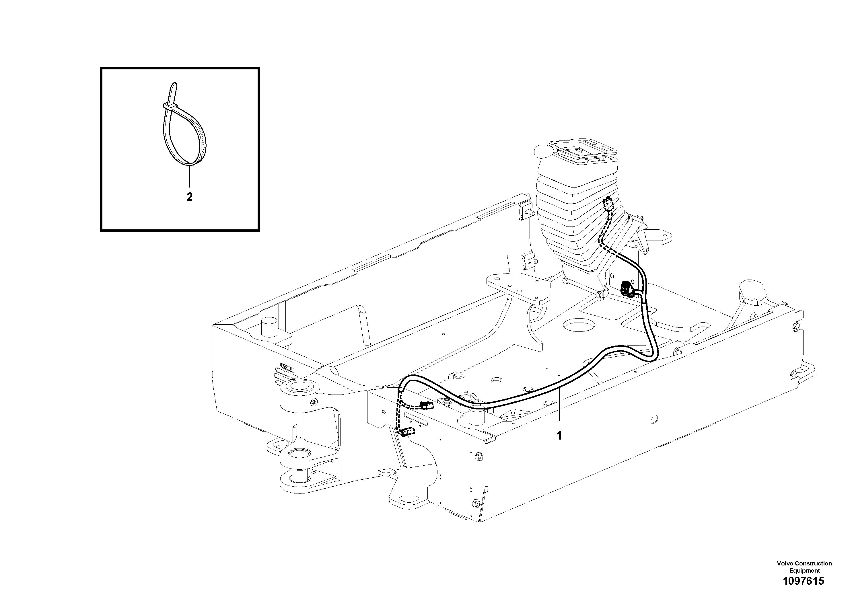 Support Leg VOE16300813 VOLVO