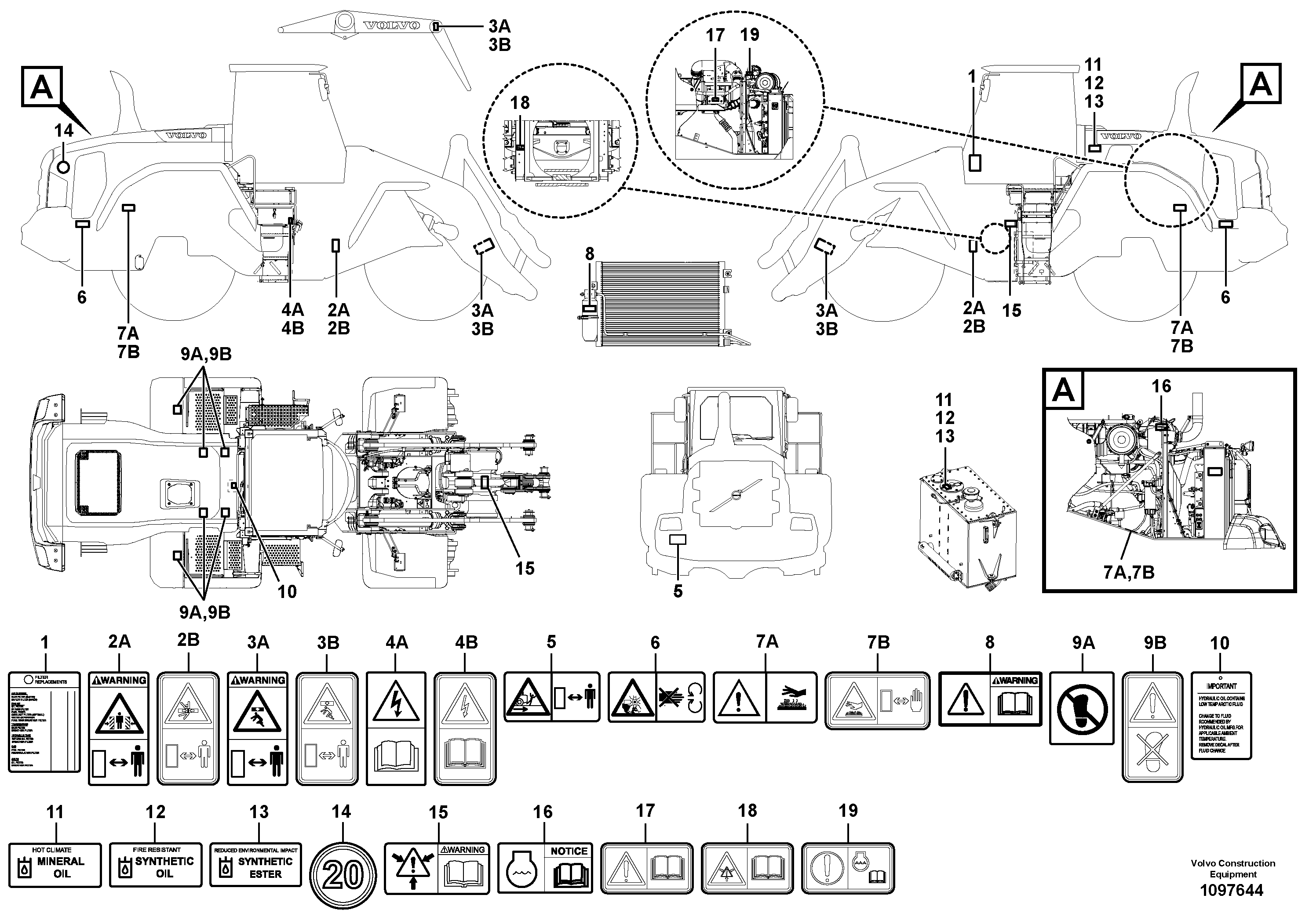 Cylinder Block VOE16869817 VOLVO