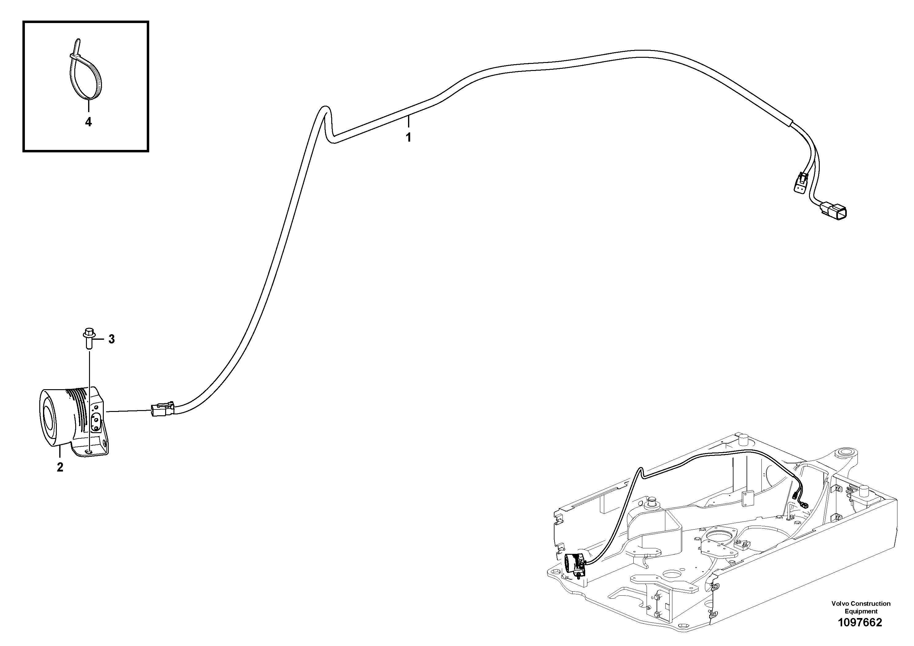 Support Leg VOE16300867 VOLVO