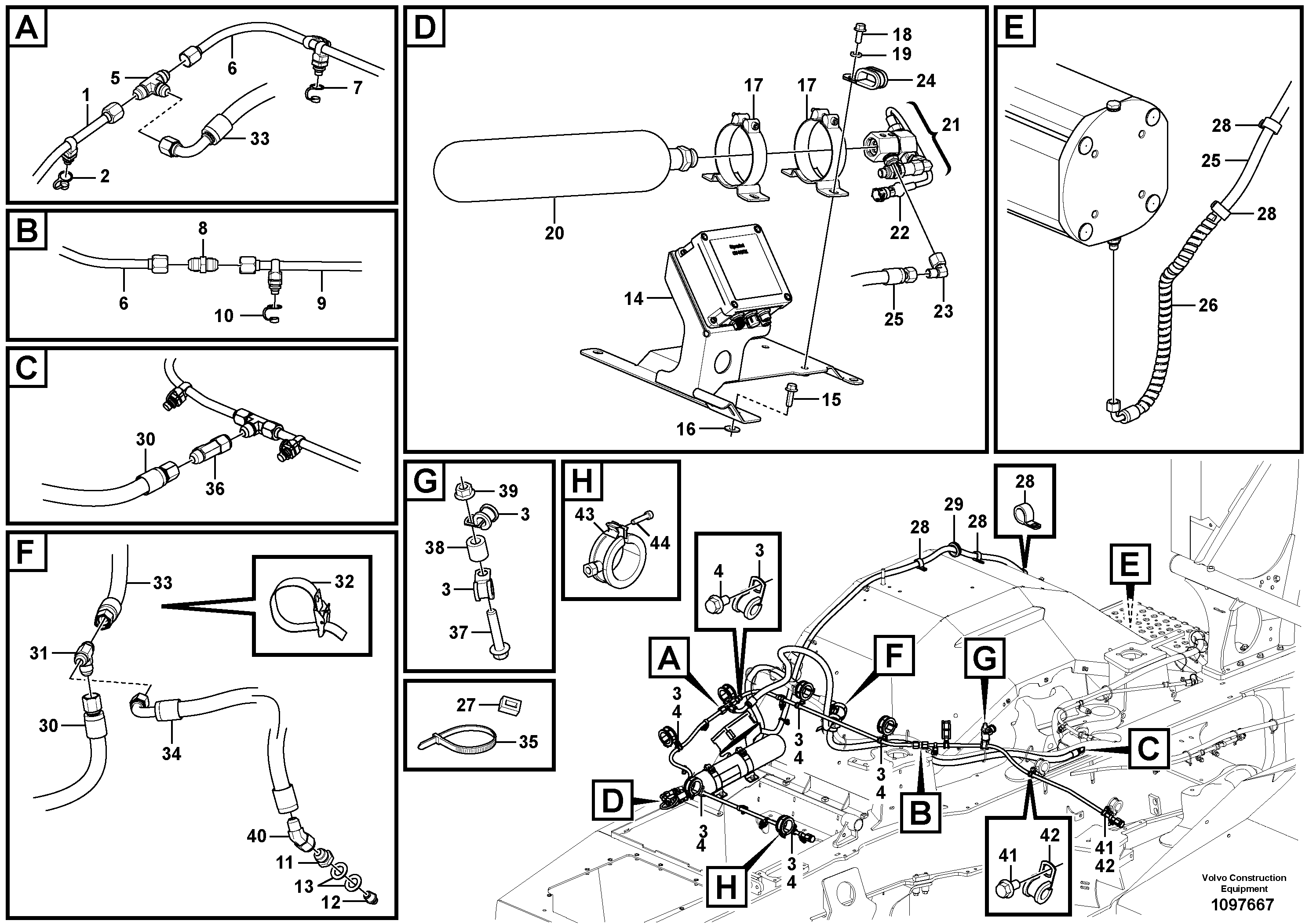 Fuel miser valve VOE16895332 VOLVO
