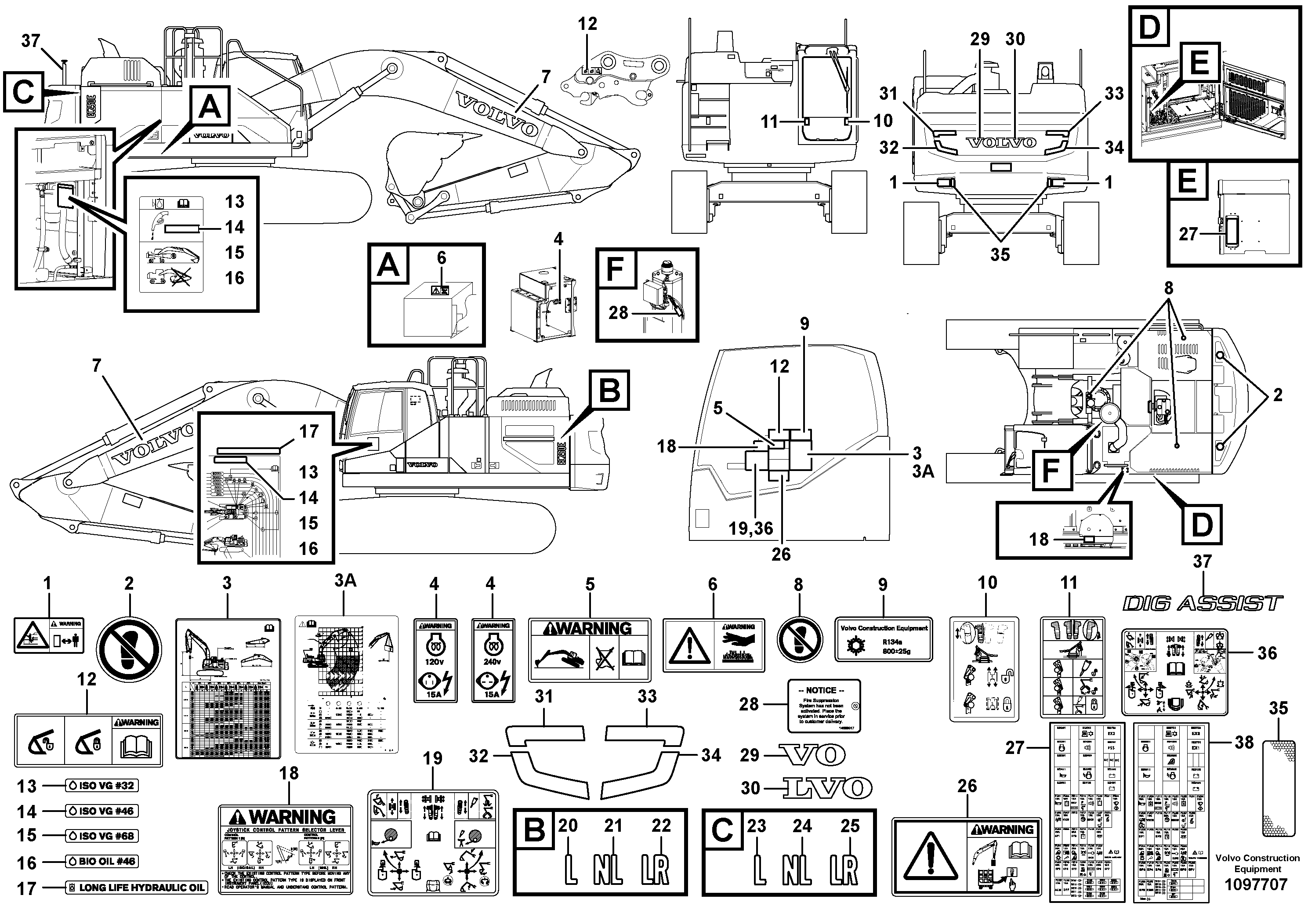 Cylinder Block VOE14694958 VOLVO