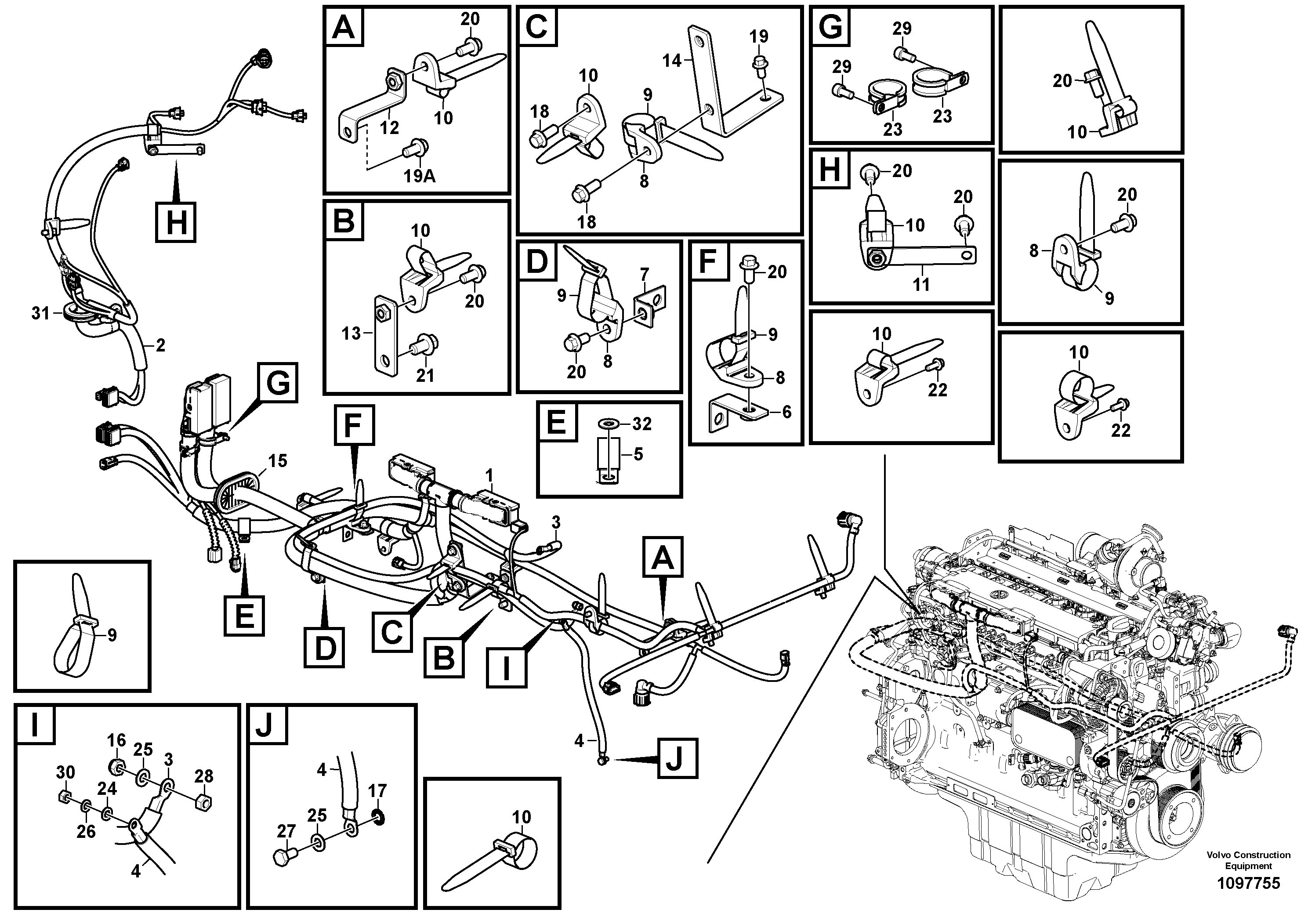 Boom Cylinder VOE14699906 VOLVO