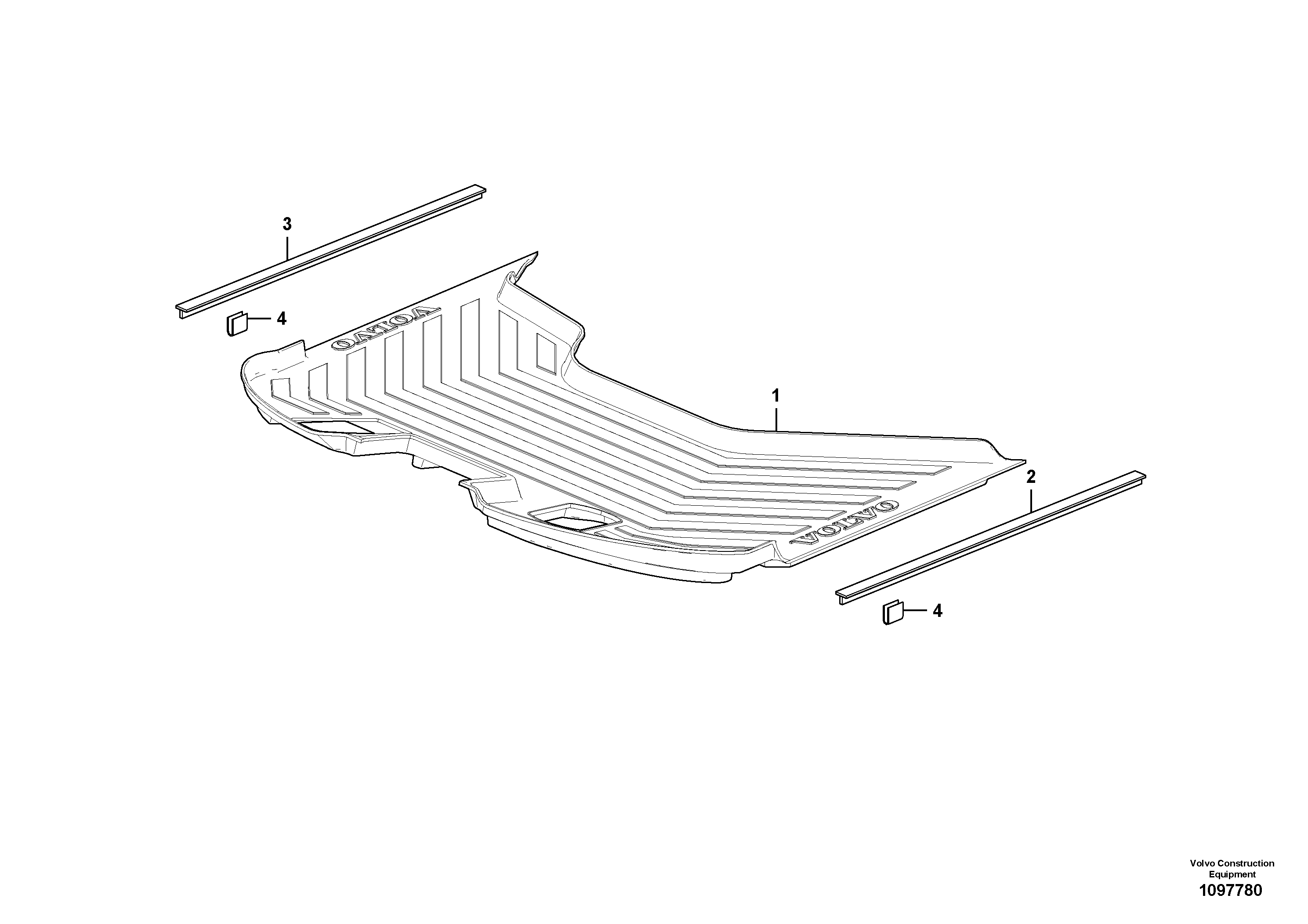 Фиксатор рычага VOE16289117 VOLVO