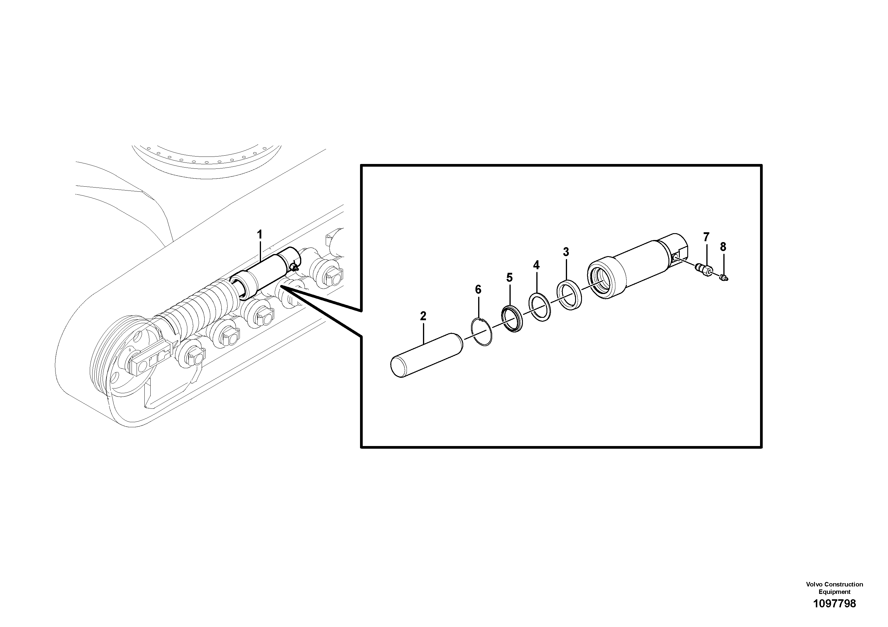 Piston pump VOE14884906 VOLVO