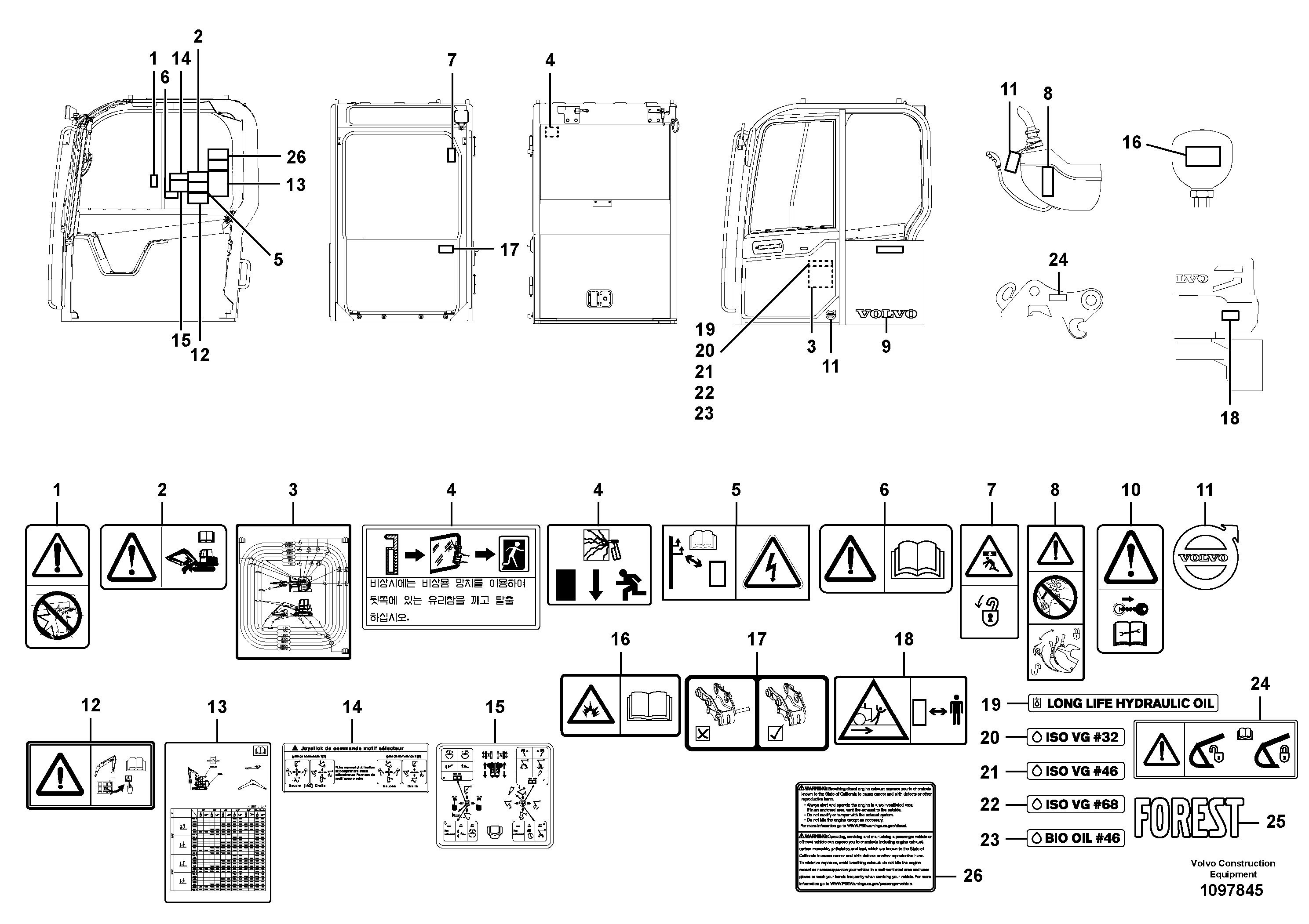 Cylinder Block VOE14701170 VOLVO