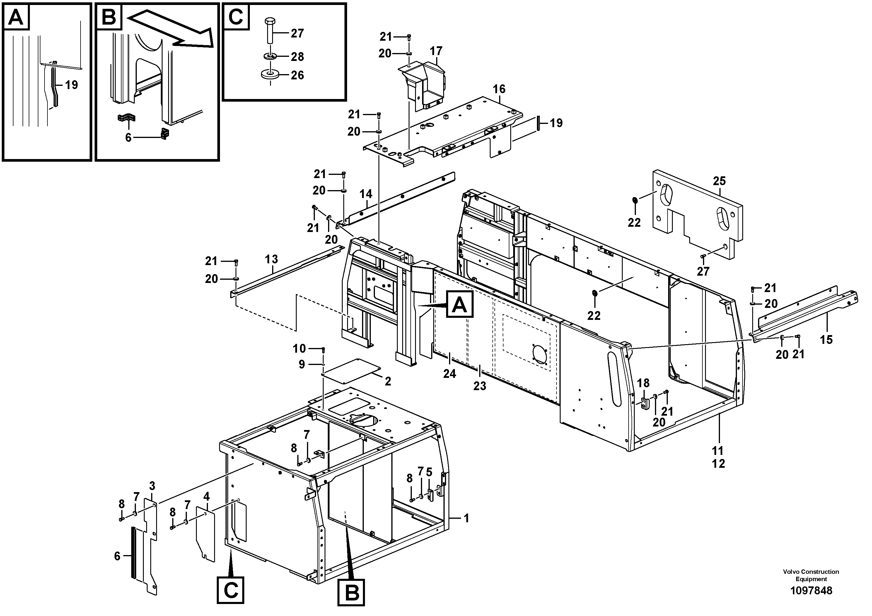 Frame VOE14639717 VOLVO