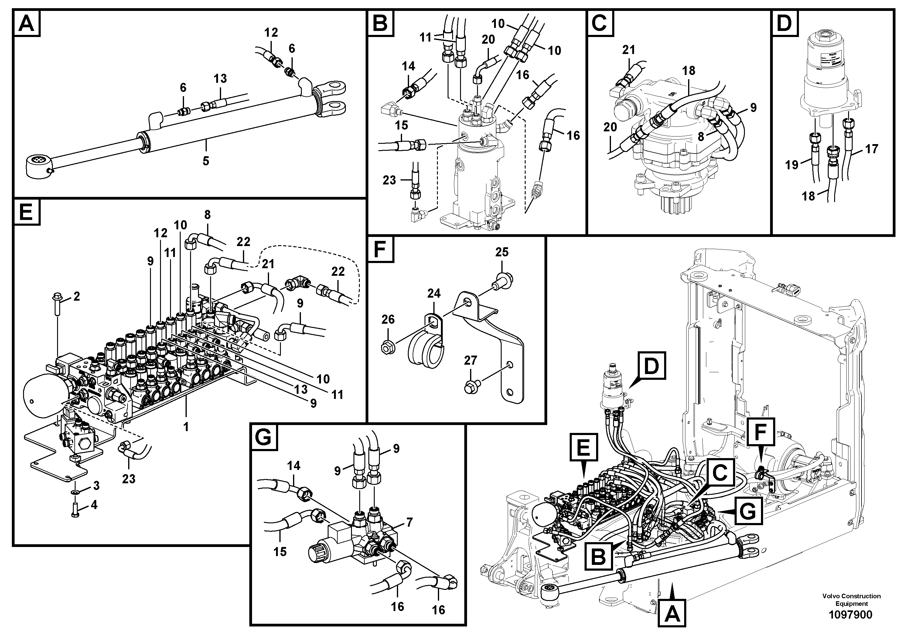 15A-подача VOE15706183 VOLVO
