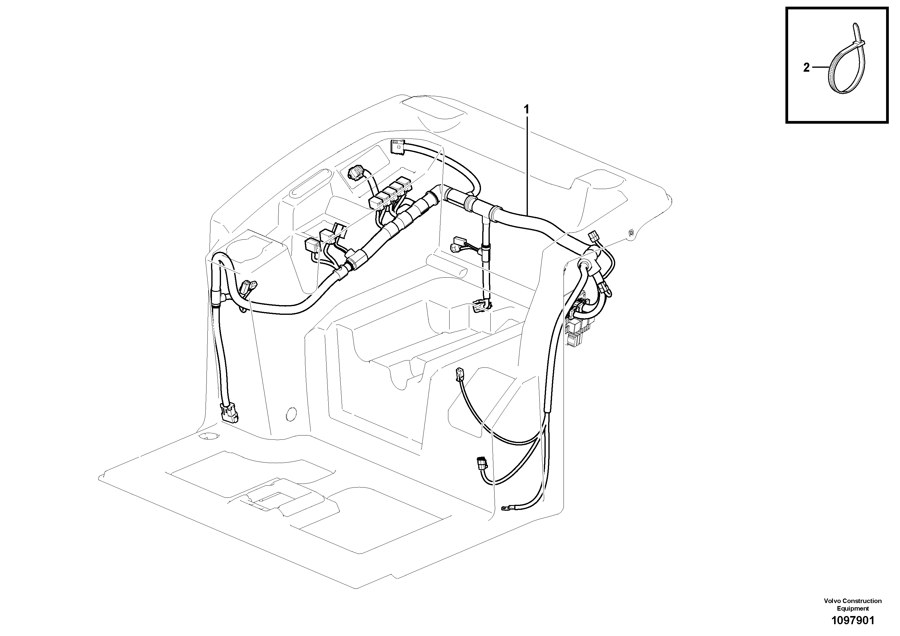 Support Leg VOE16300488 VOLVO