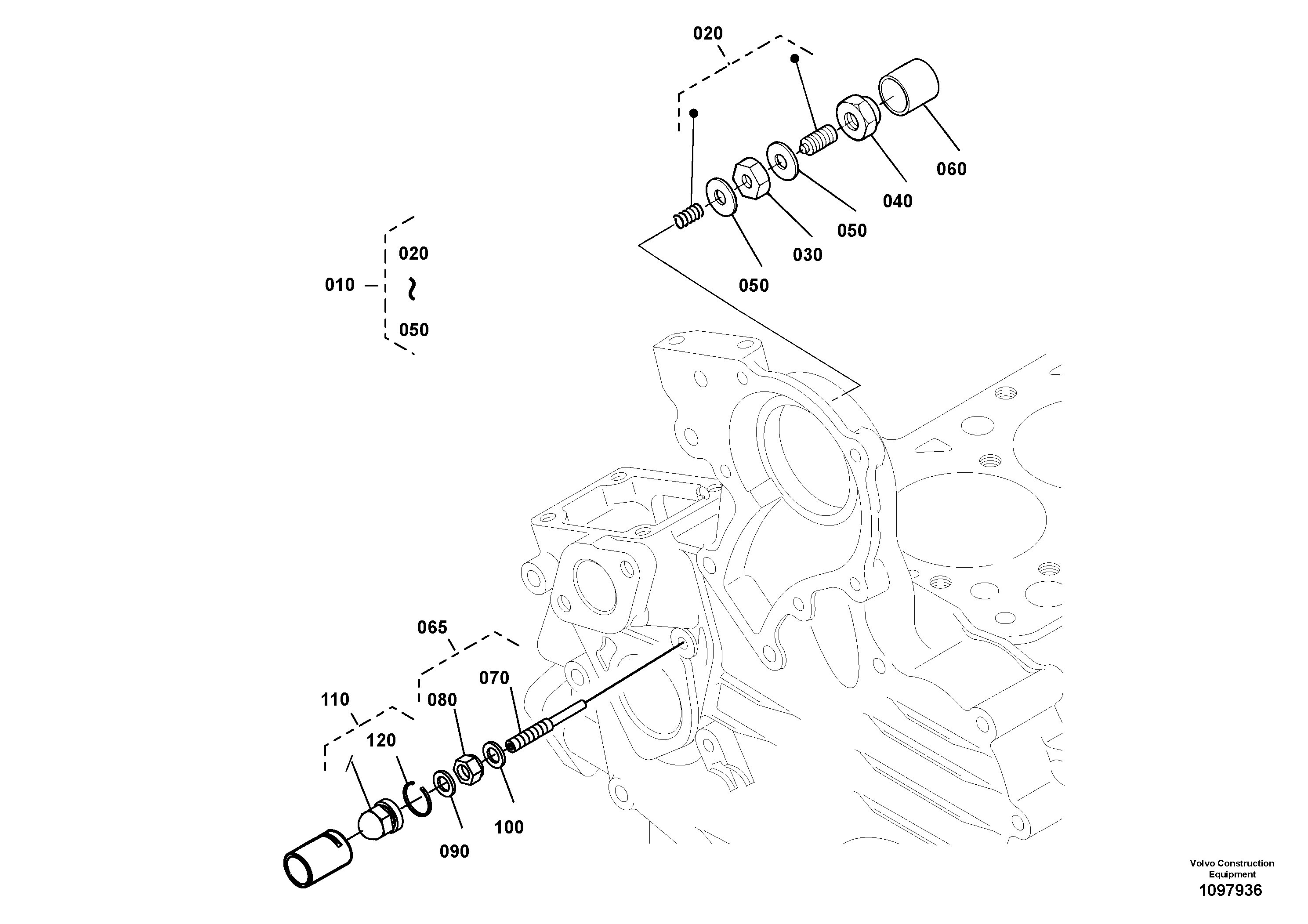 Valve Piston VOE23189749 VOLVO
