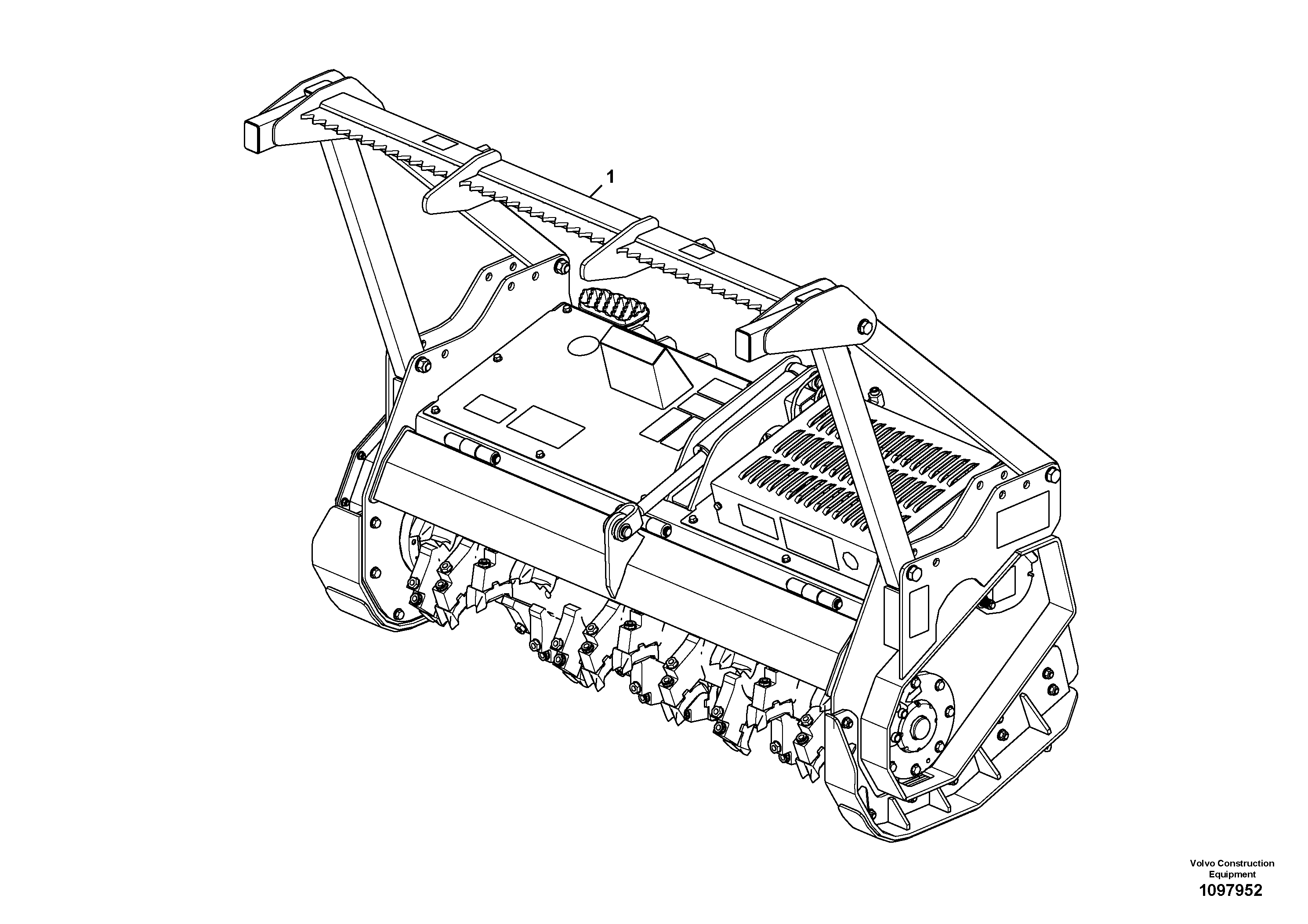 Boom, lower section VOE15676221 VOLVO