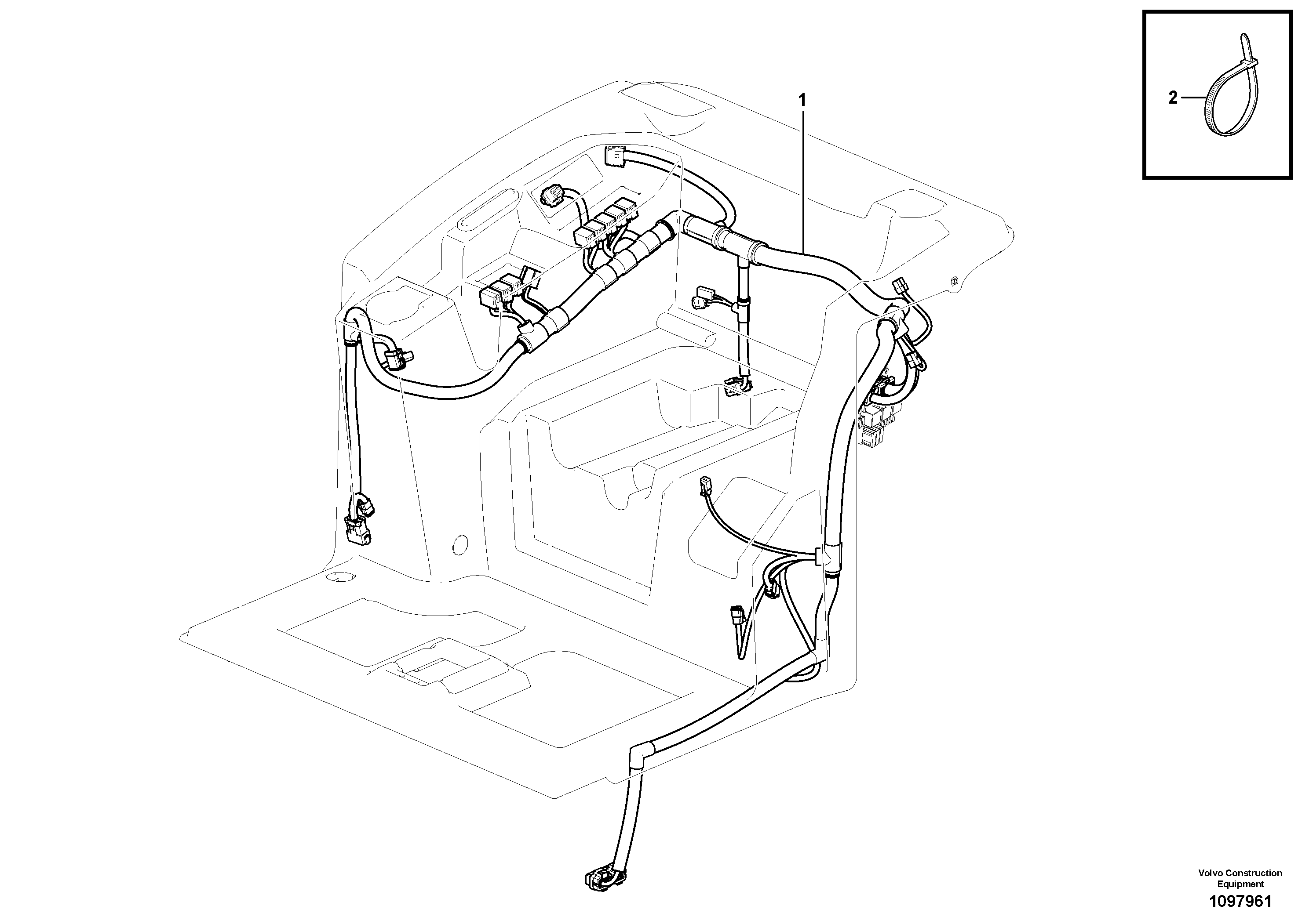 Support Leg VOE15704752 VOLVO
