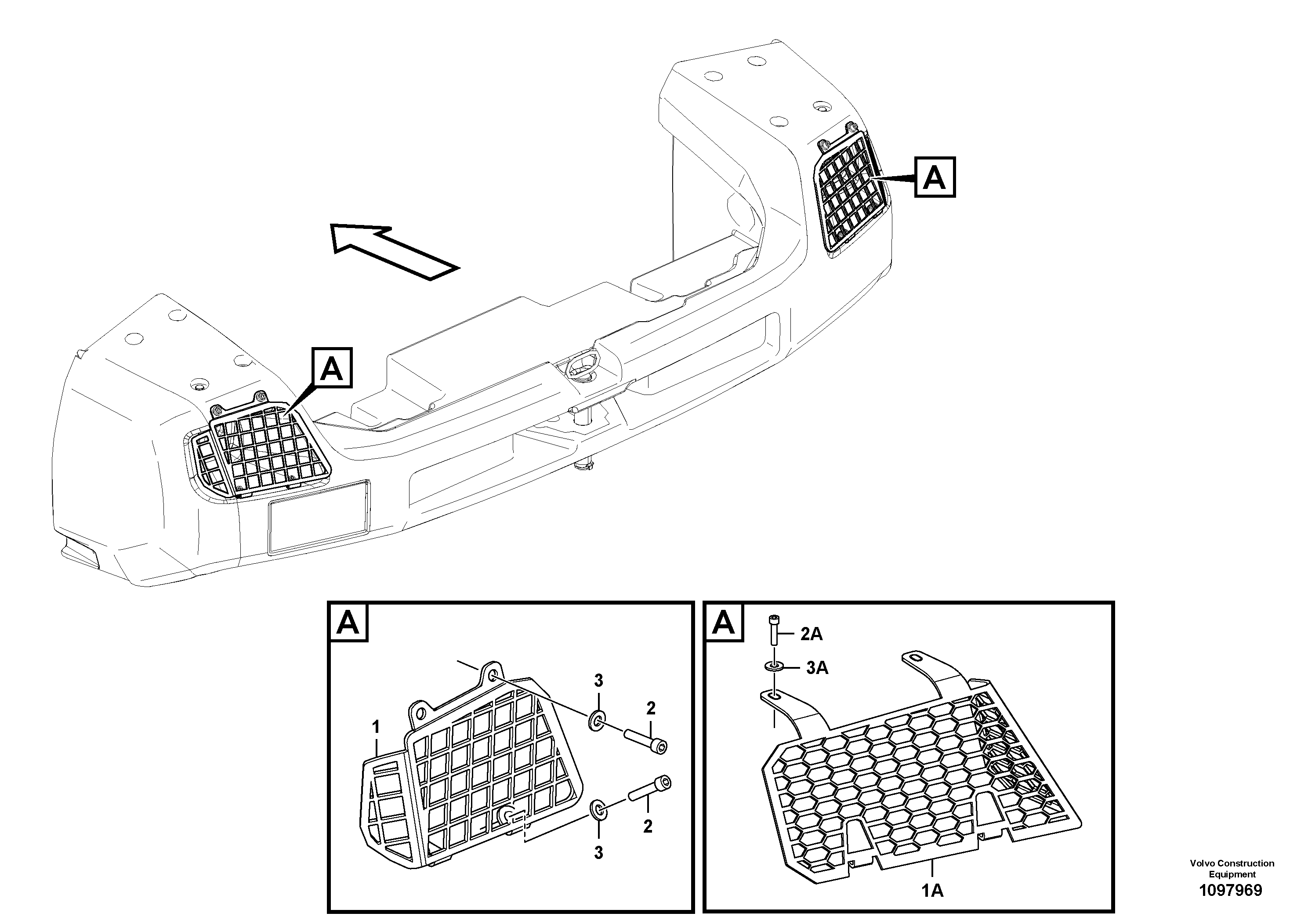 Rod heater VOE16688667 VOLVO