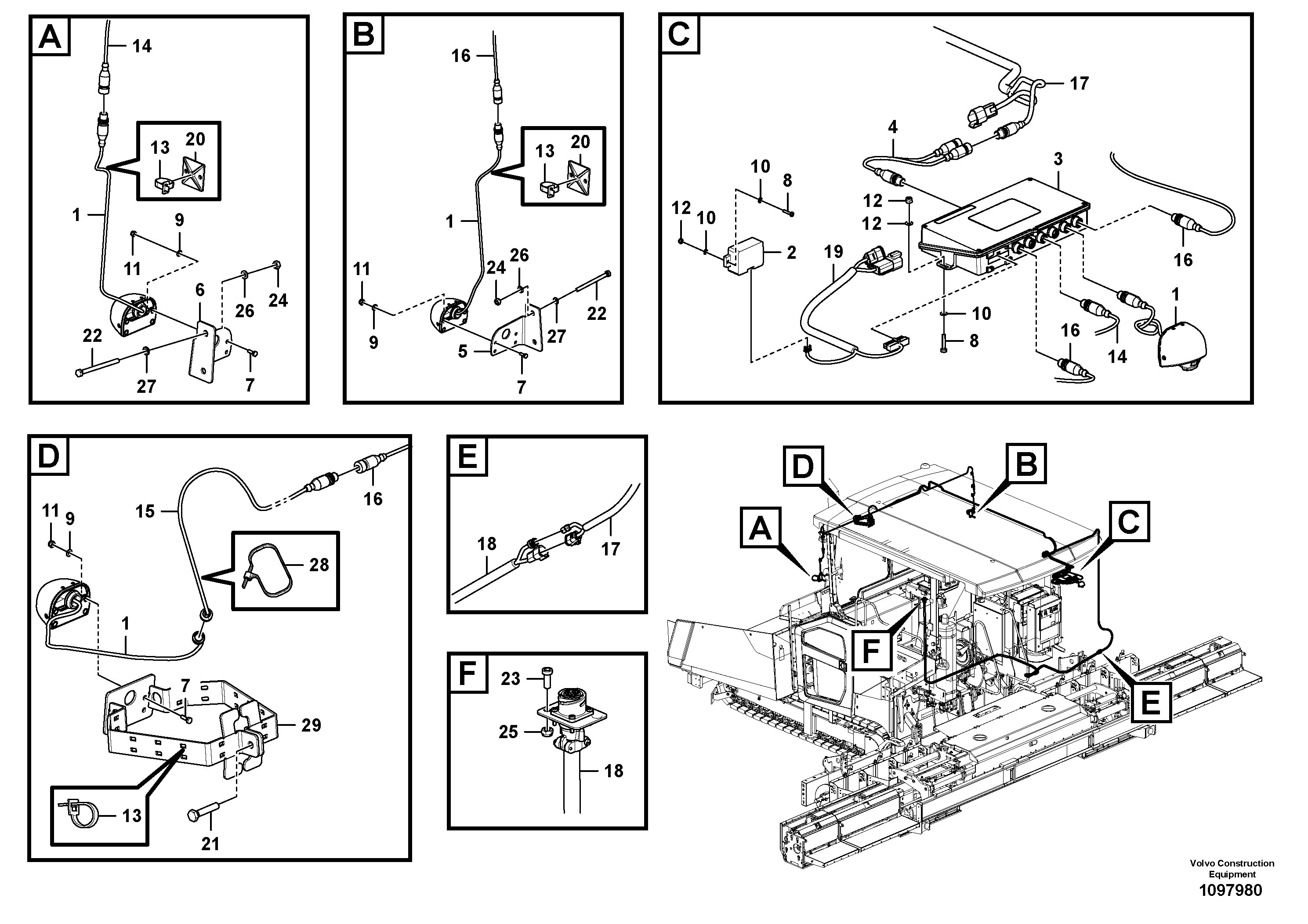 Support Leg VOE12840332 VOLVO