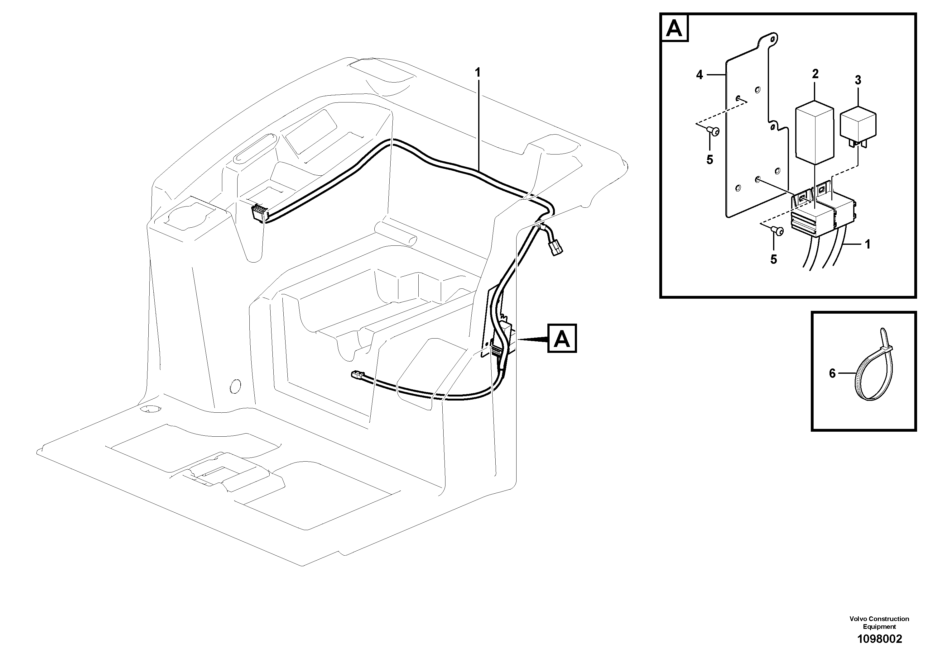 Bracket VOE16311097 VOLVO