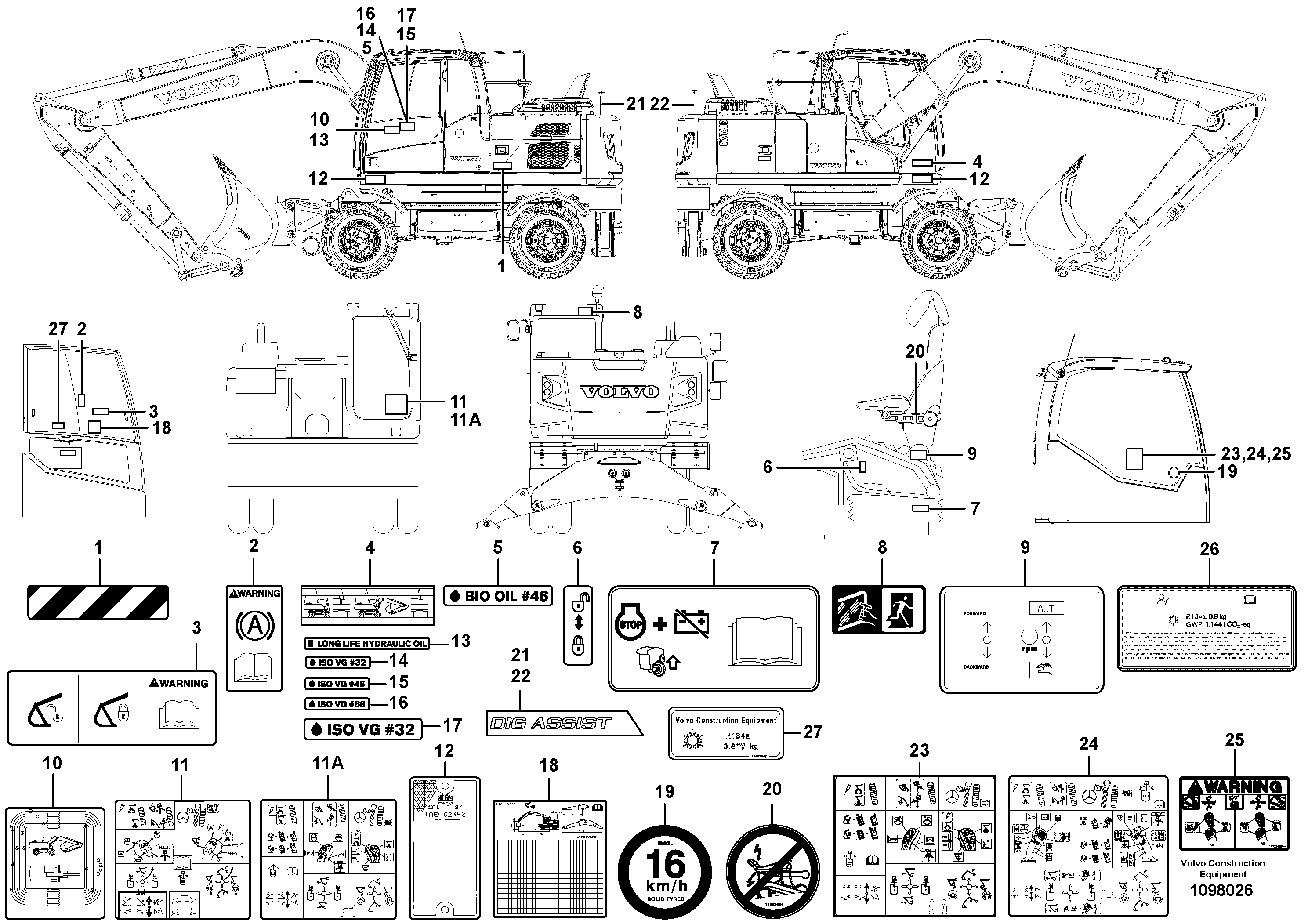 Cylinder Block VOE14691287 VOLVO