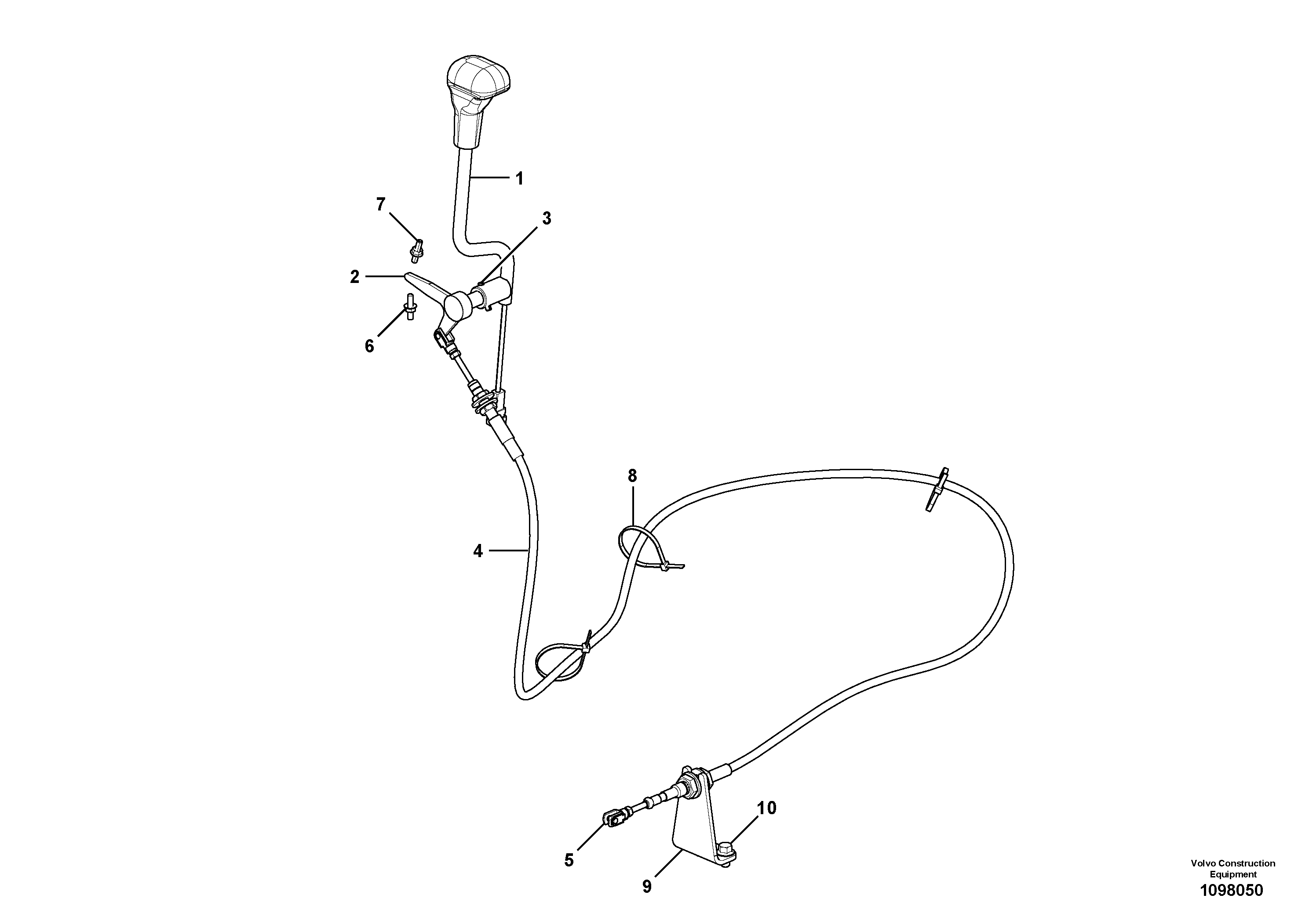 Seat frame VOE15710602 VOLVO