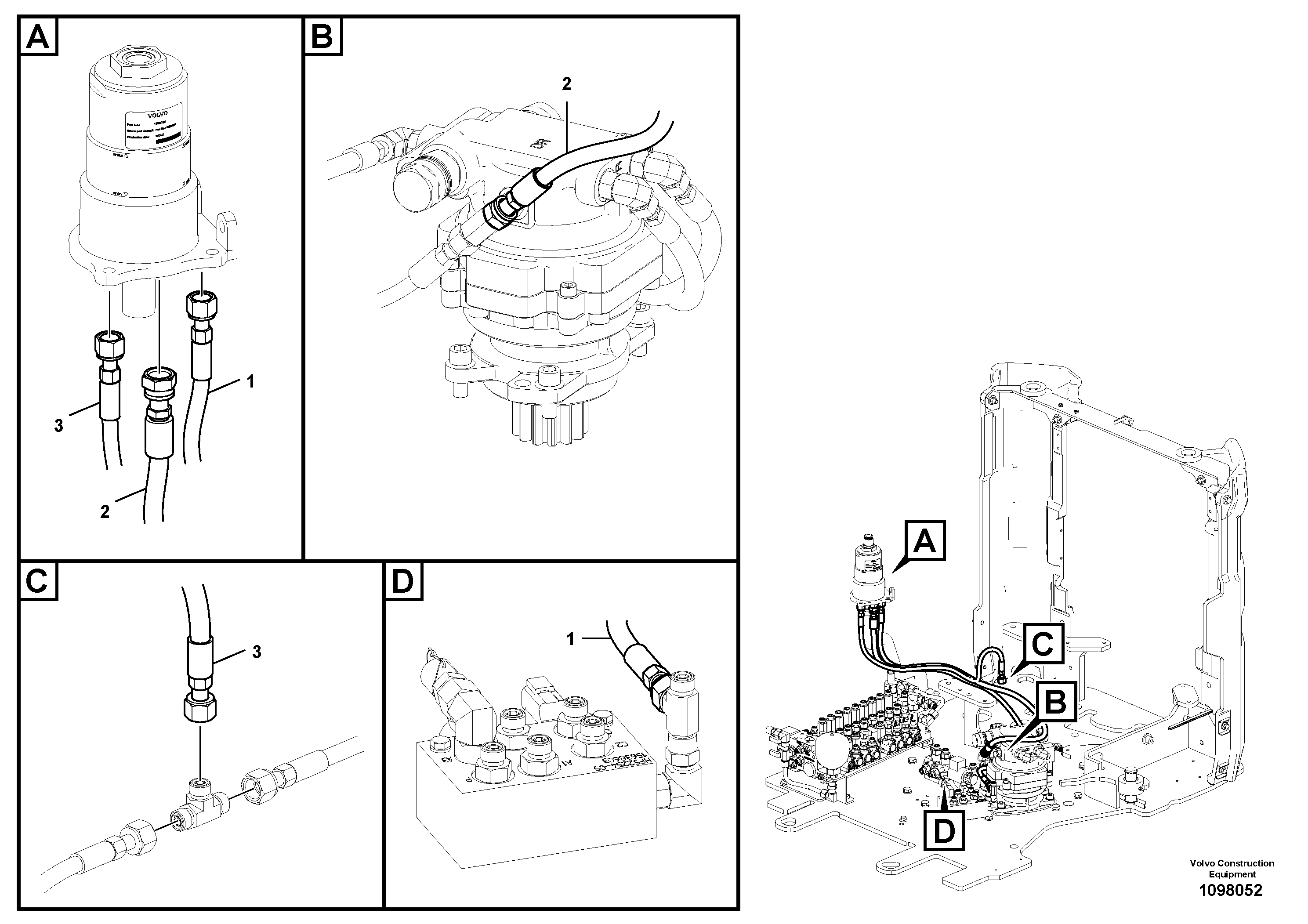 Timing gear casing VOE15801490 VOLVO