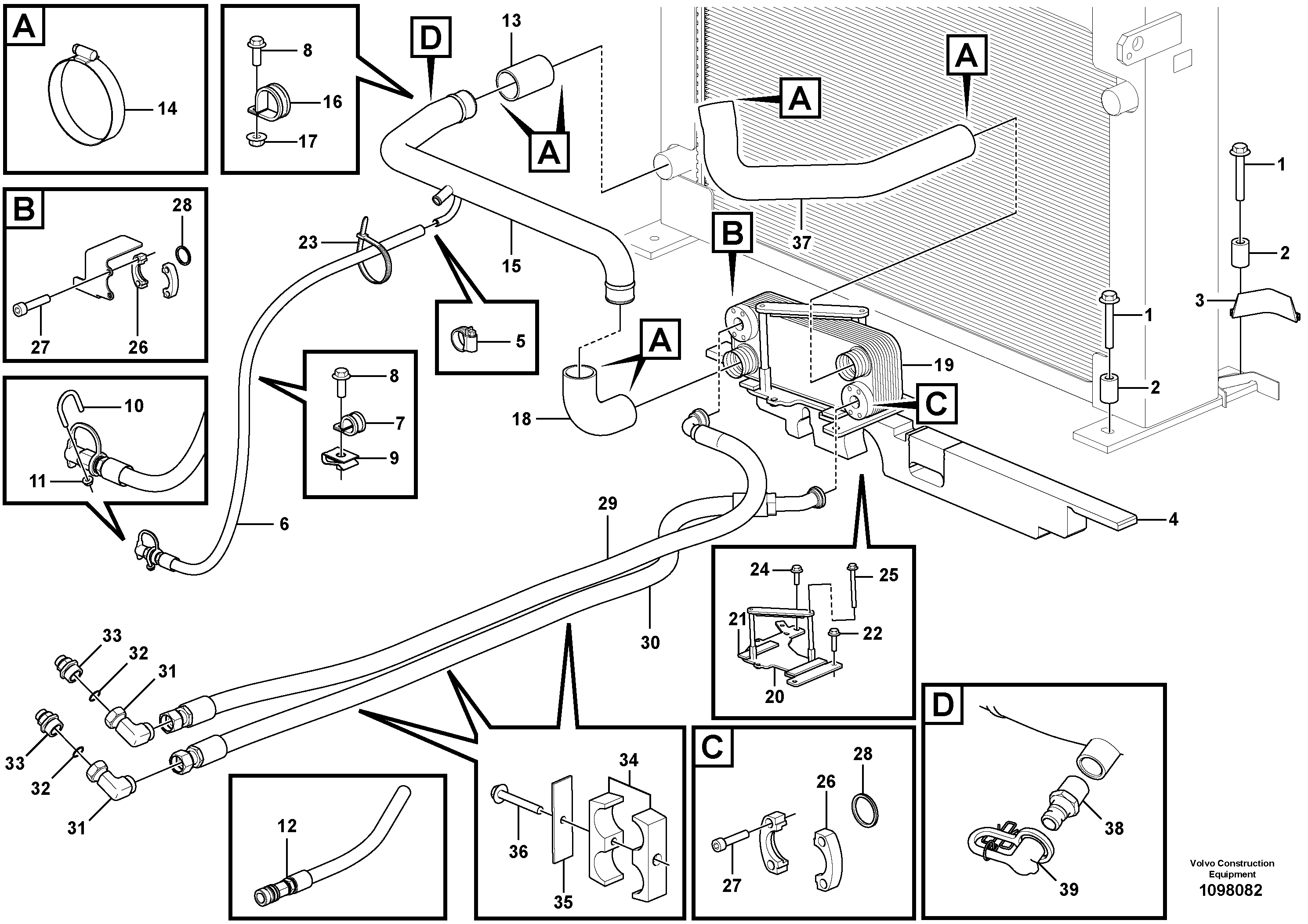 Spot Lamp VOE16842540 VOLVO