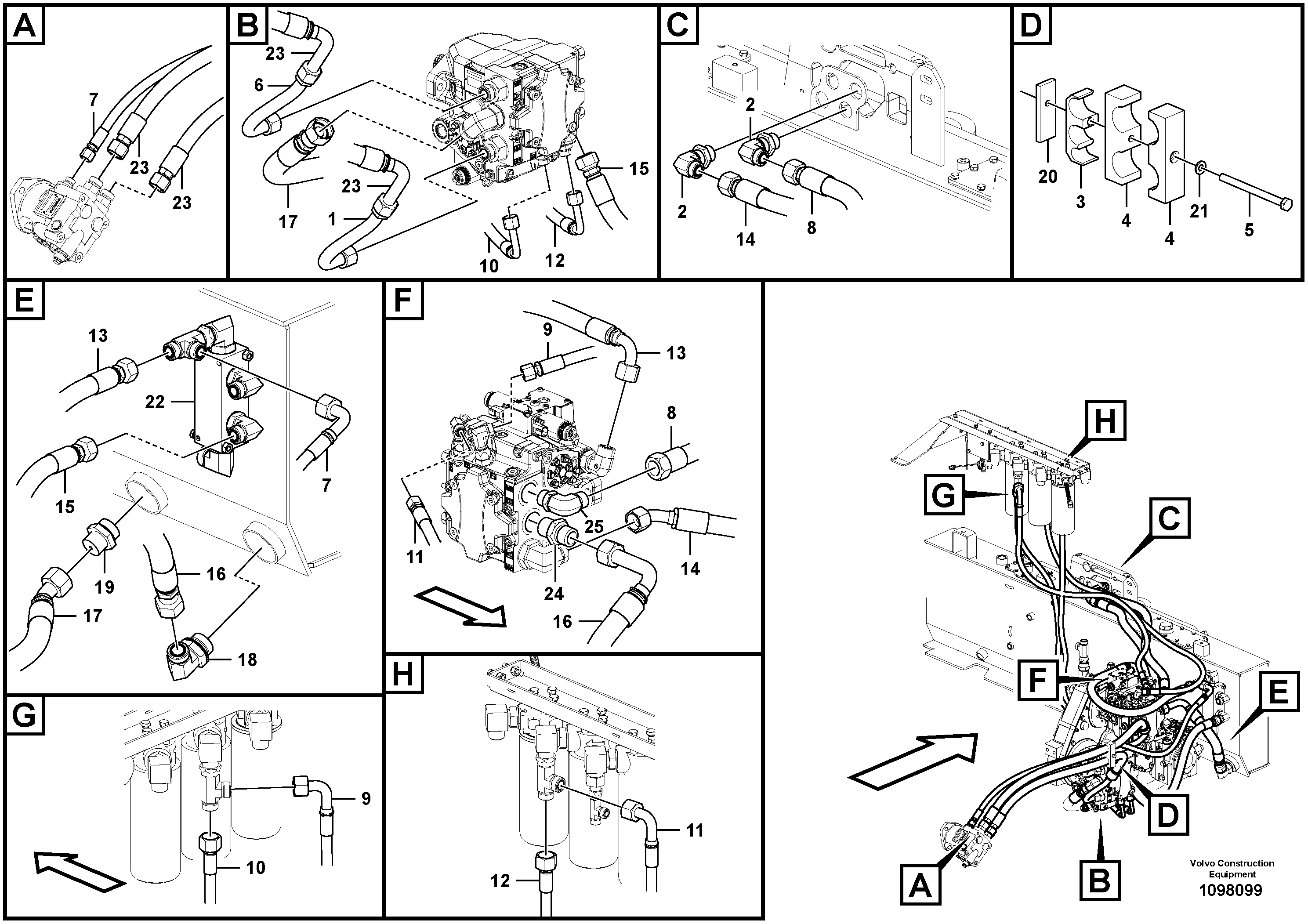 Timing gear casing VOE12838685 VOLVO