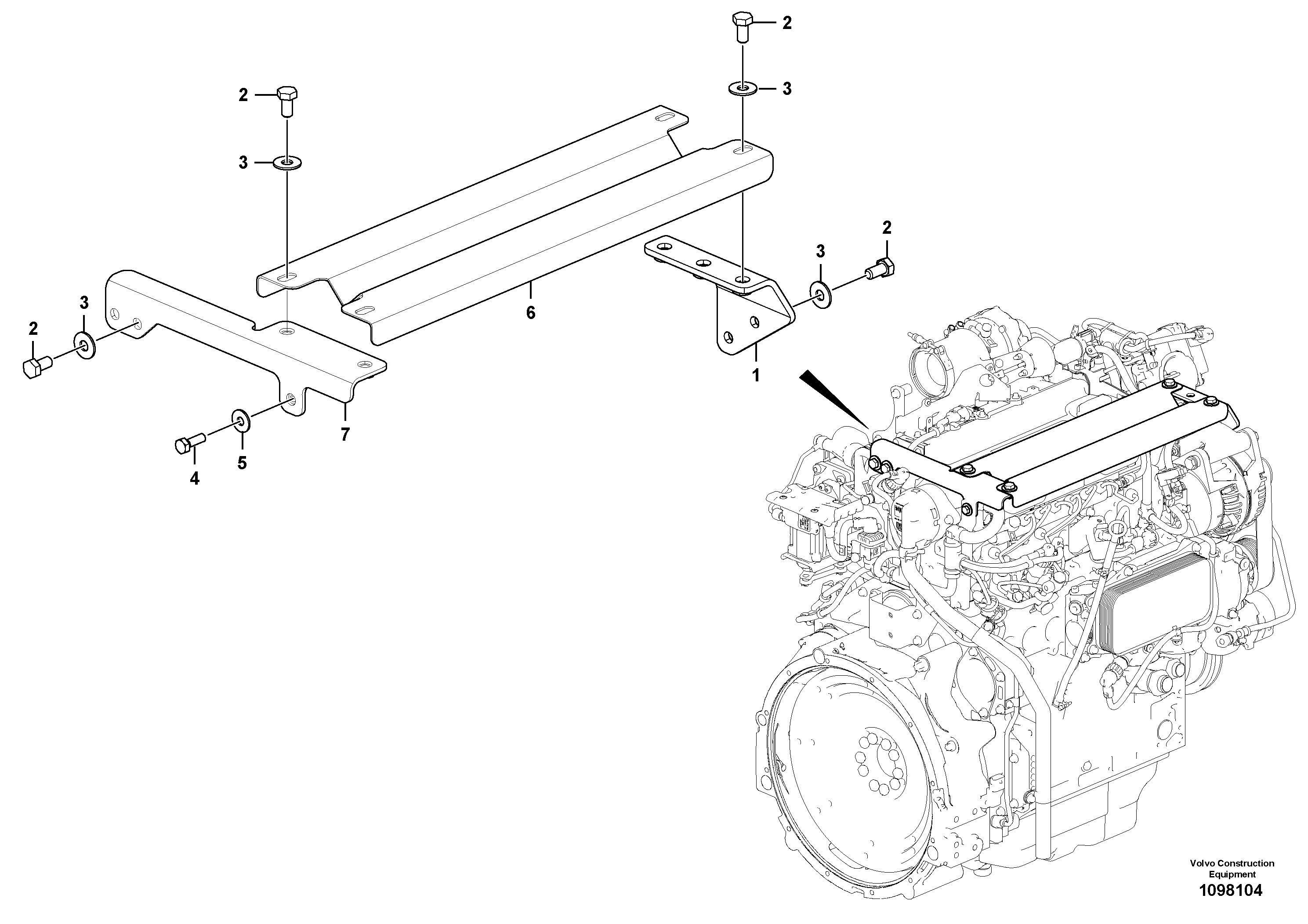 Rec.housing VOE14669749 VOLVO