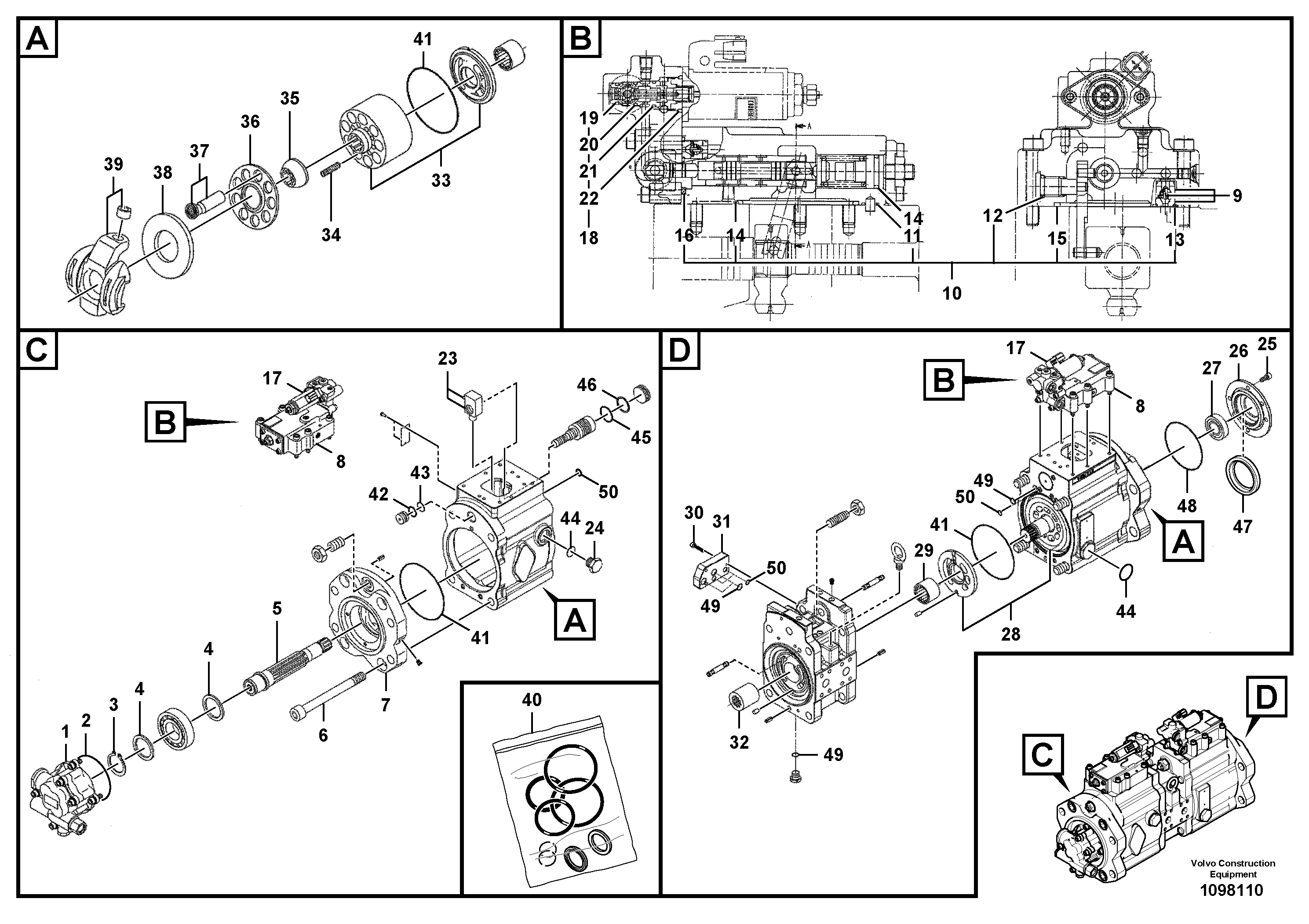 Ключевой жетон VOE14744843 VOLVO
