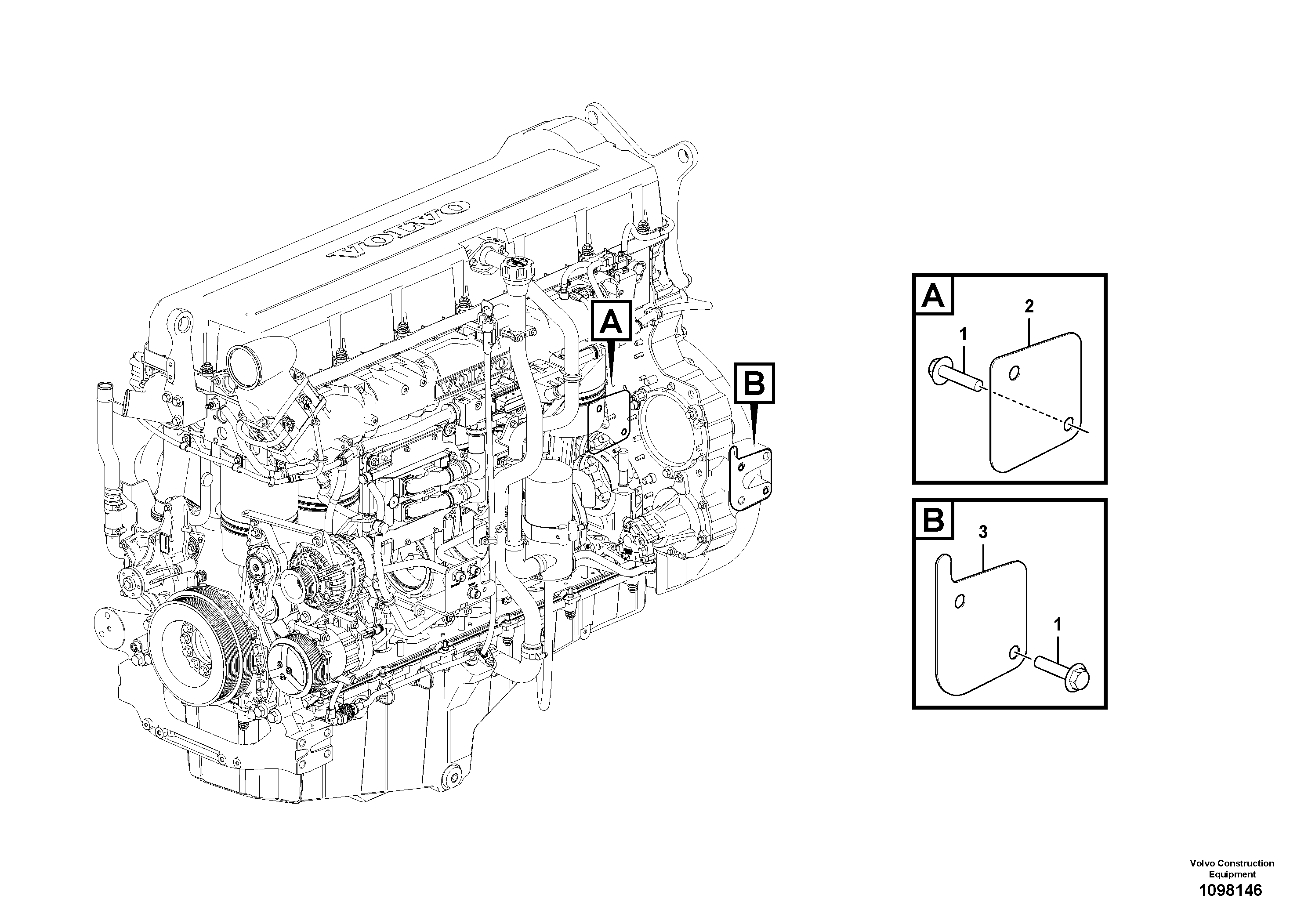 Rec.housing RM/VOE14700652 VOLVO