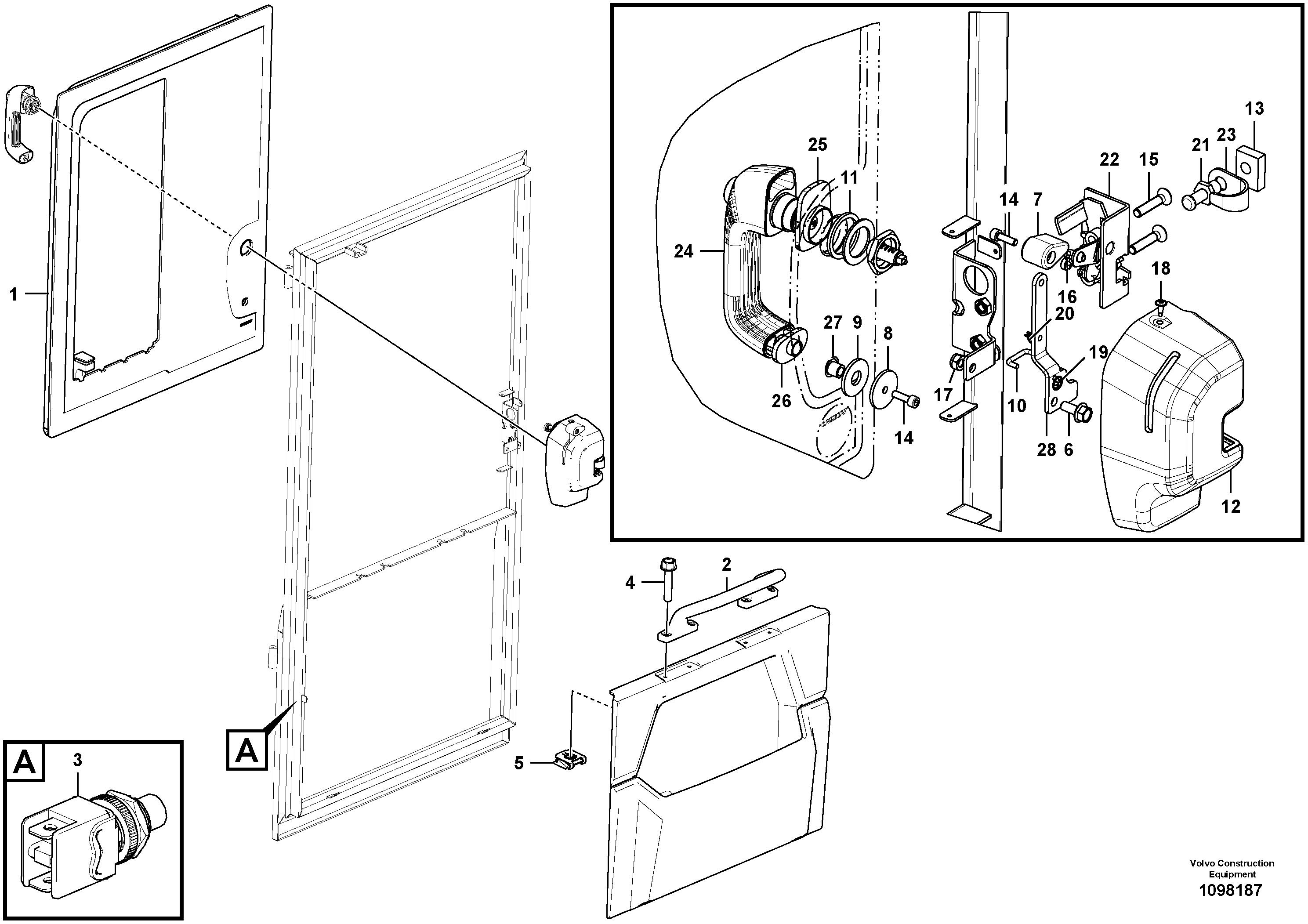 Rec.housing RM/TEL15600281 VOLVO