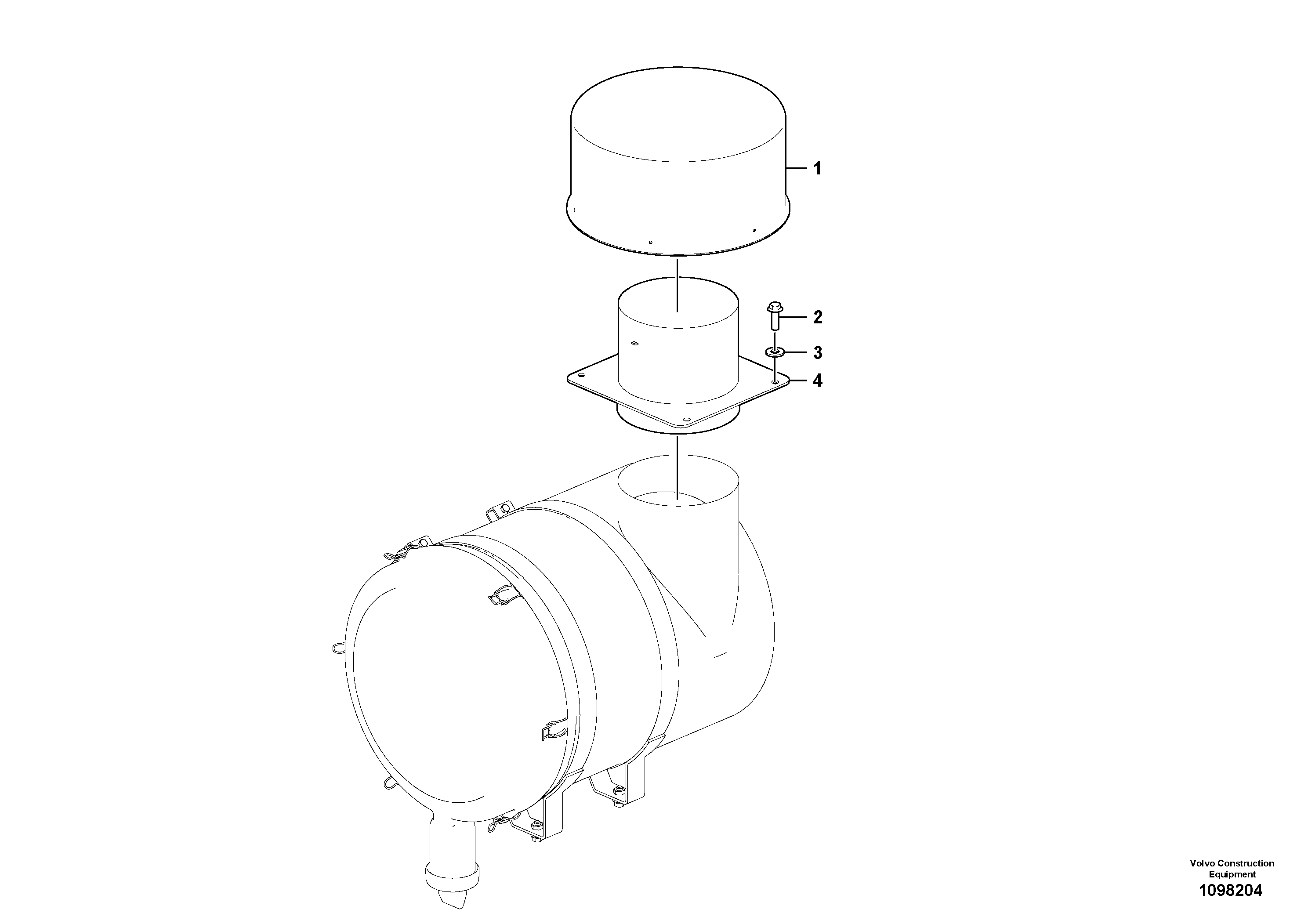 Hydraulic Lock VOE17366171 VOLVO