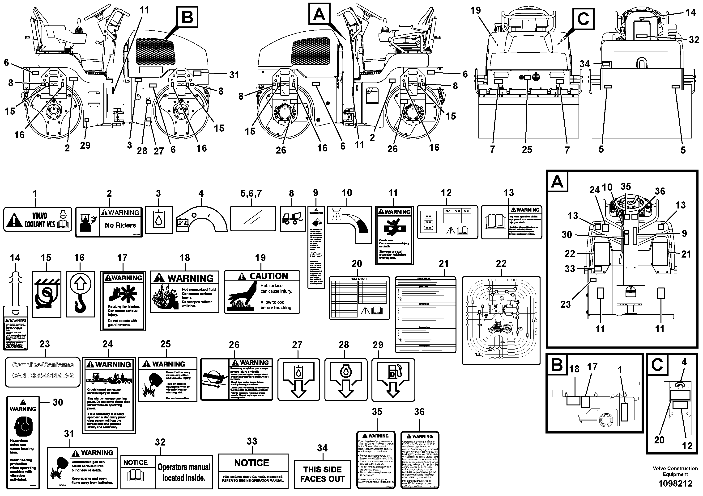 Cylinder Block VOE12839591 VOLVO