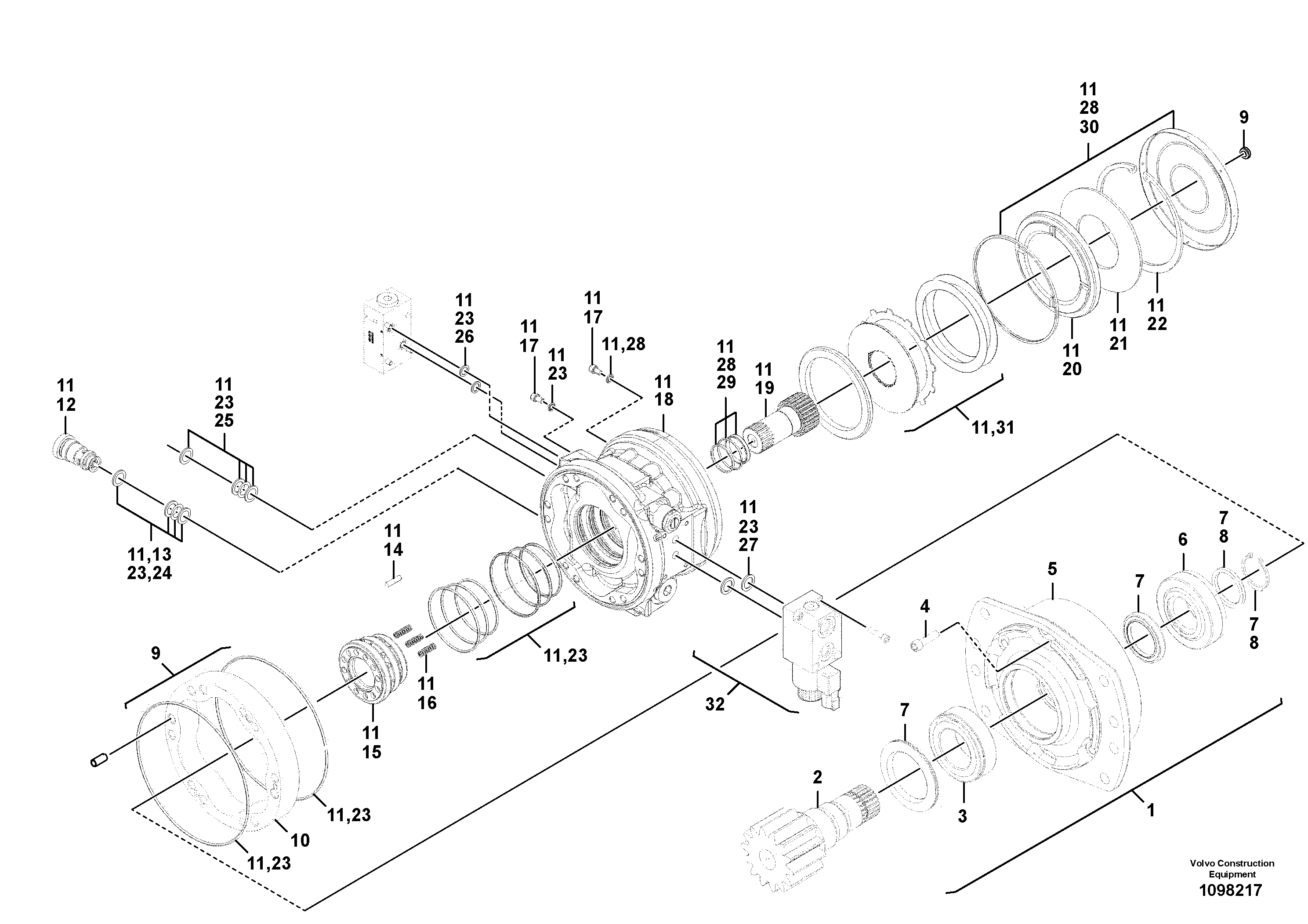 Ключевой жетон VOE17506325 VOLVO