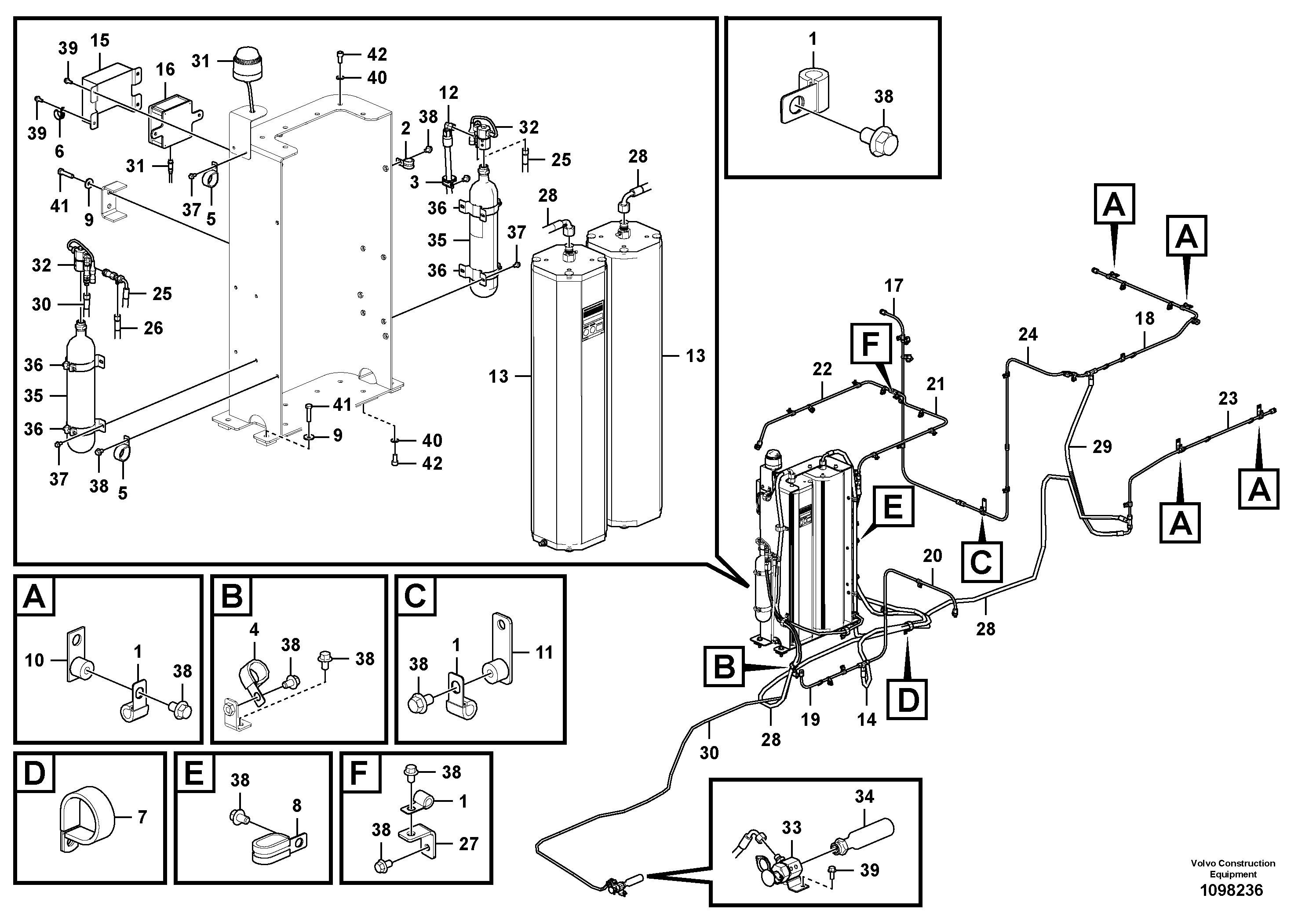Press. lim. valve VOE14722673 VOLVO