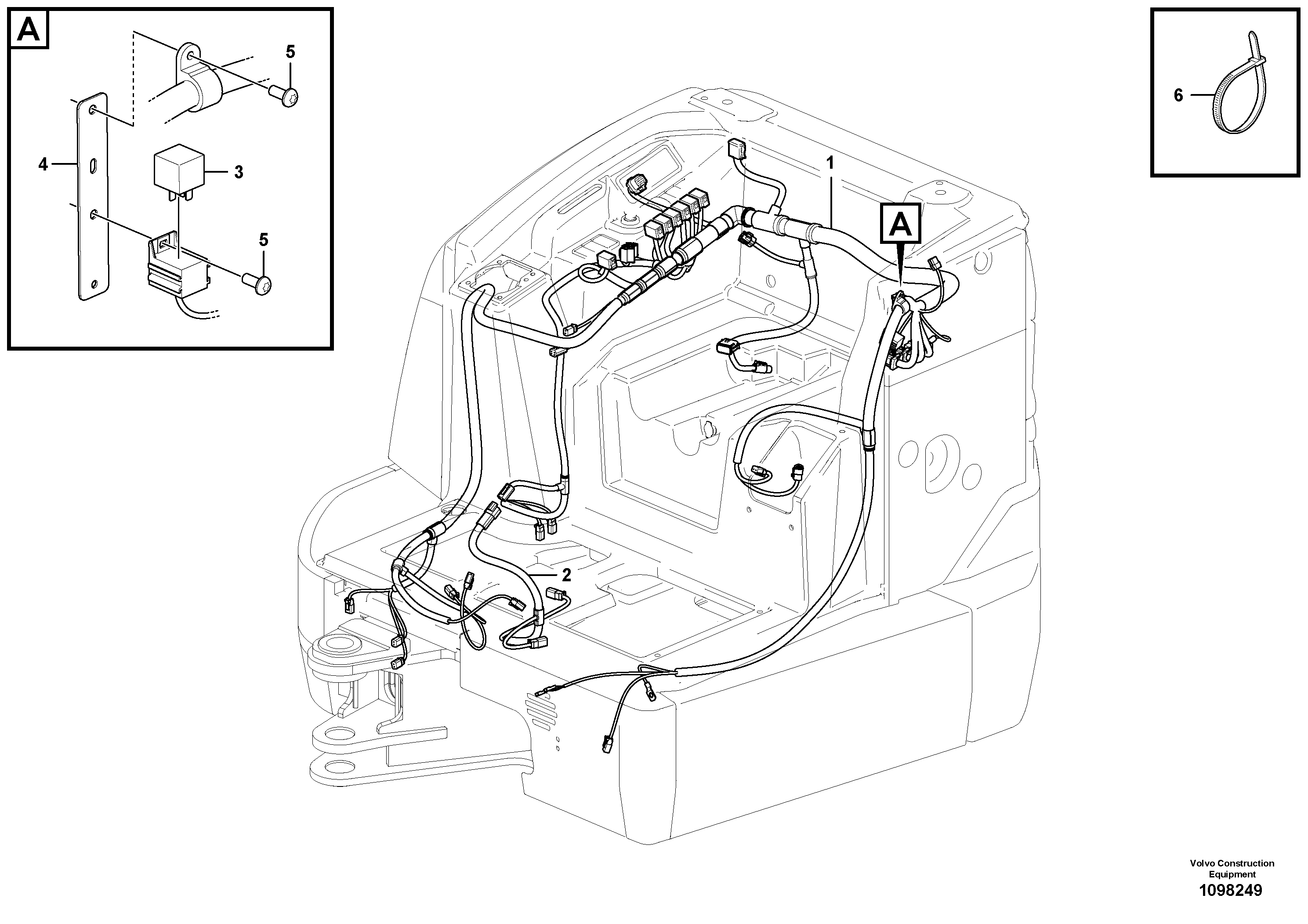 Support Leg VOE15707583 VOLVO