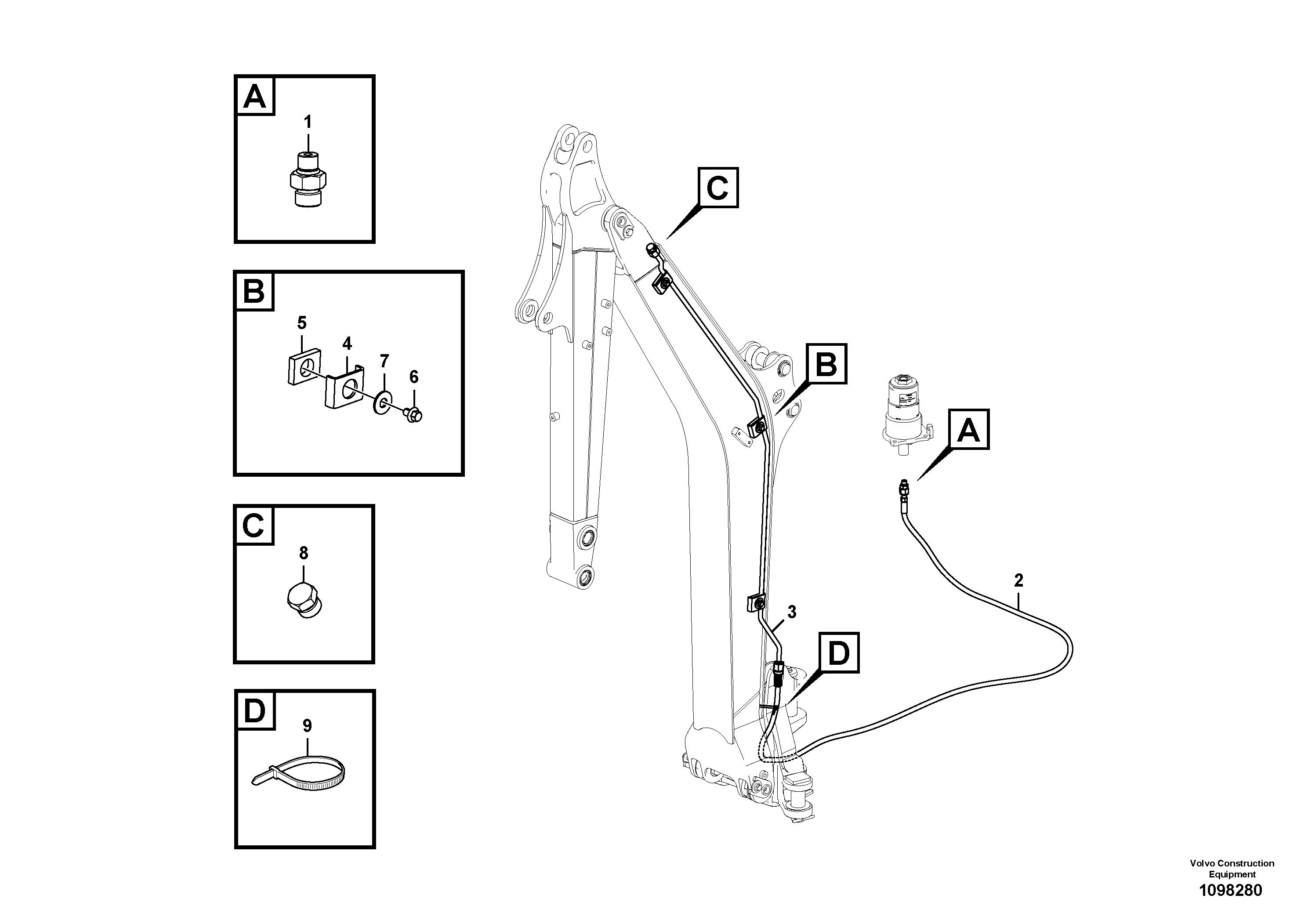 Fuel miser valve VOE15712112 VOLVO