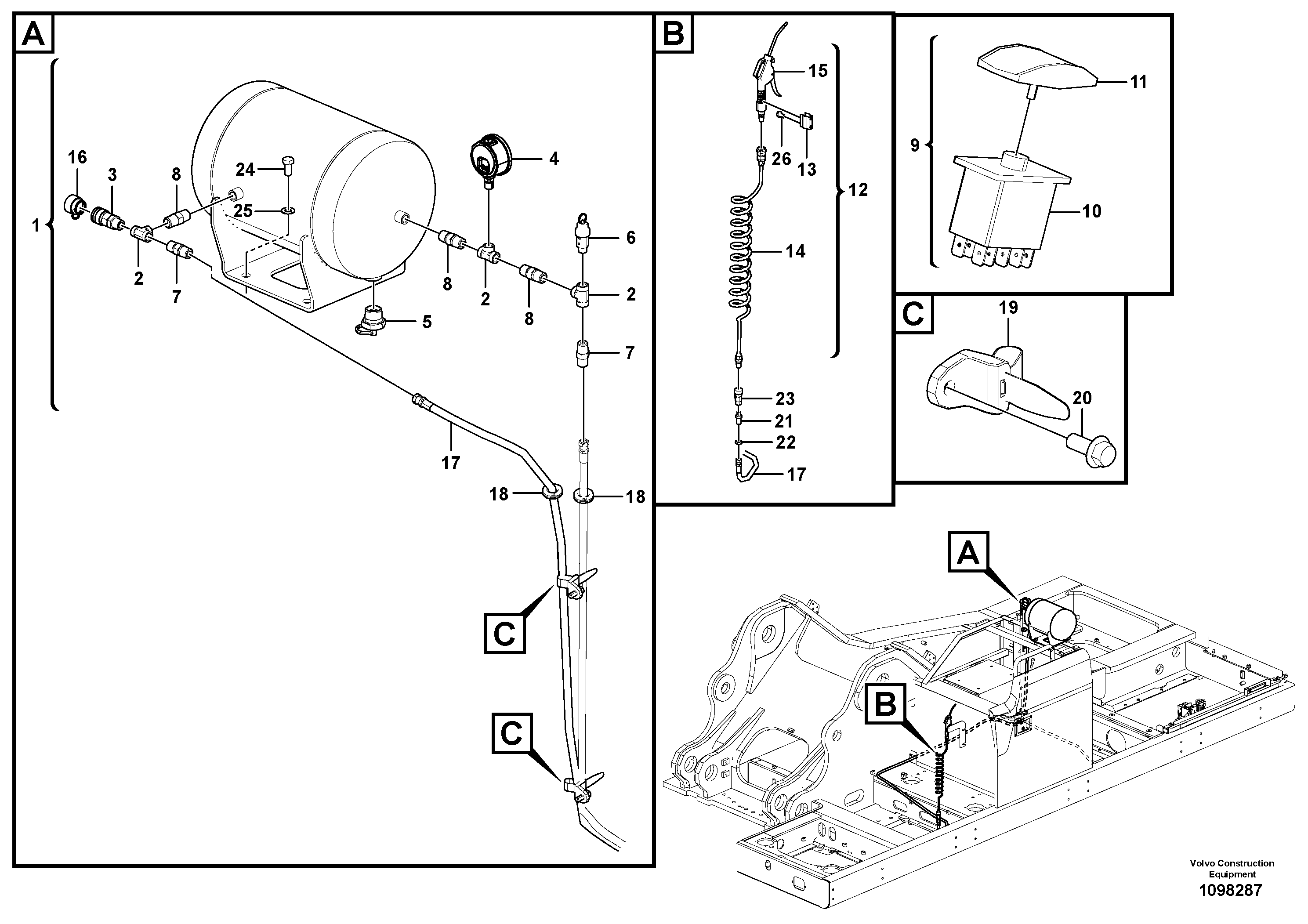 Tank VOE14723024 VOLVO