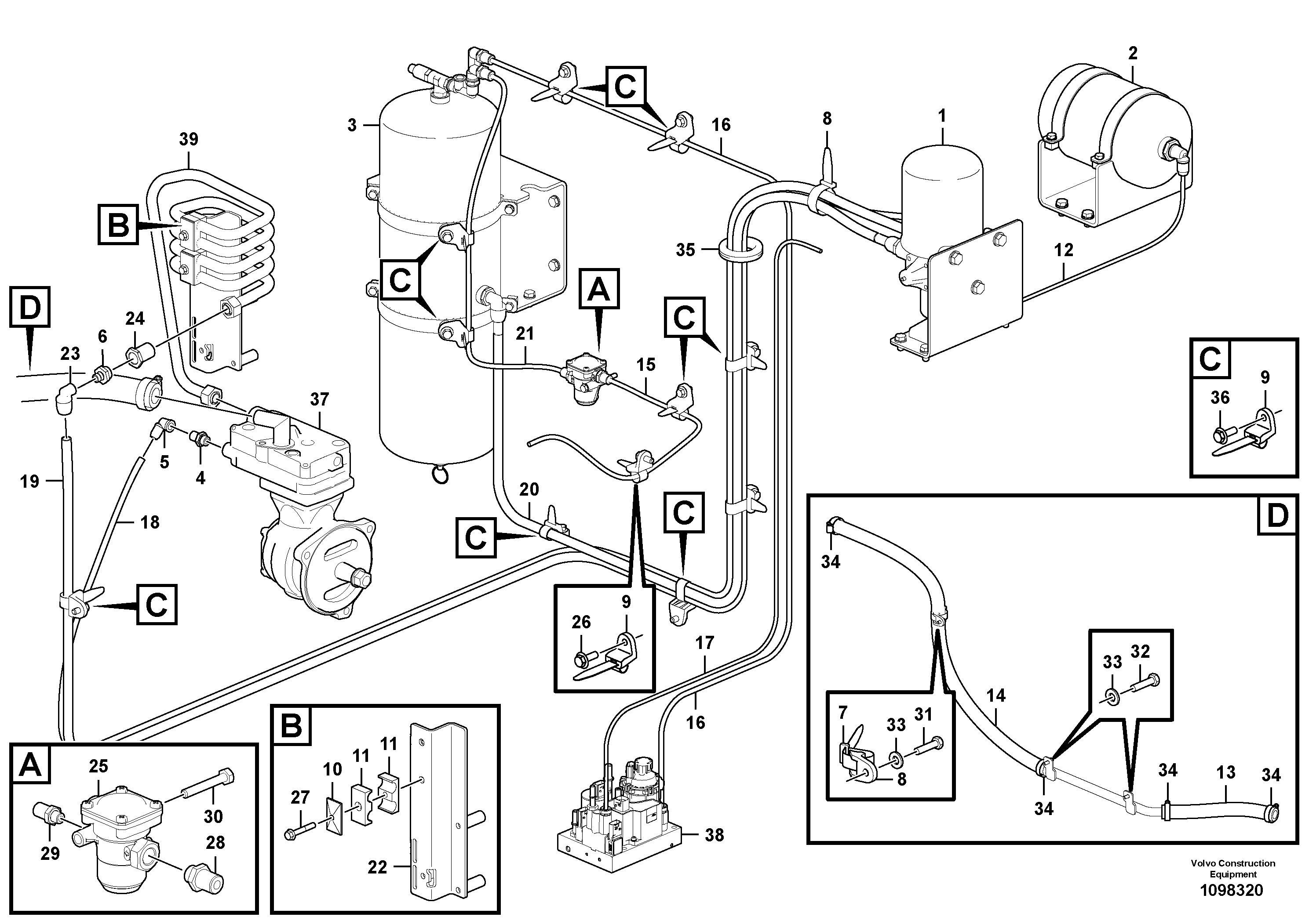 Fuel miser valve VOE14710643 VOLVO