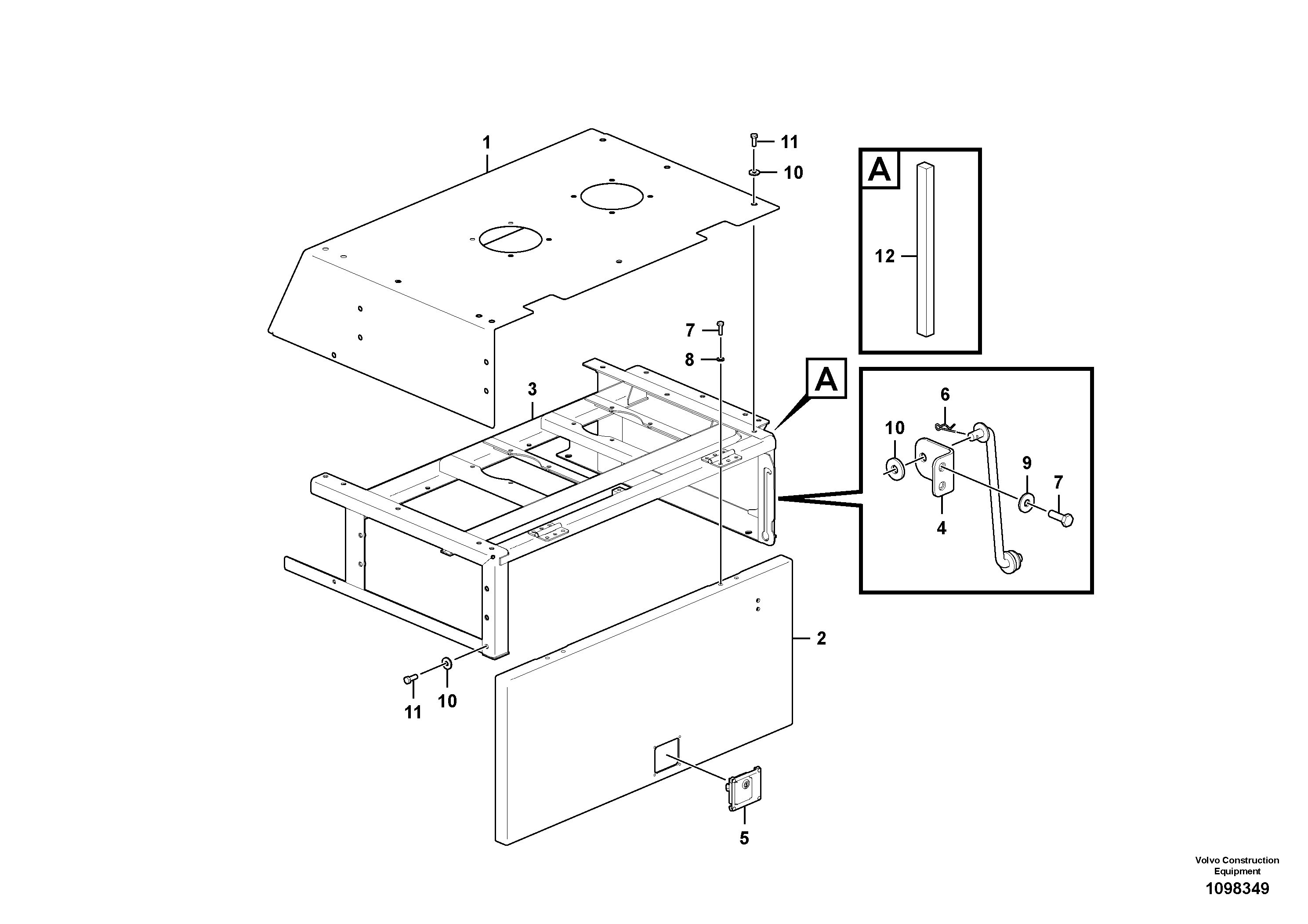 Rec.housing VOE14682806 VOLVO
