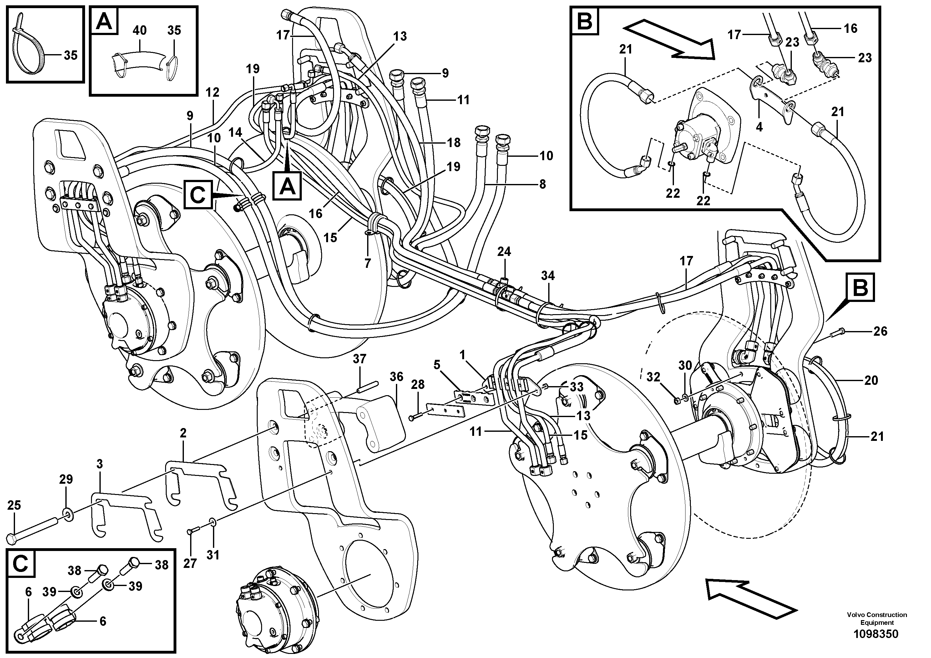 Electric wire, main line RM80770647 VOLVO