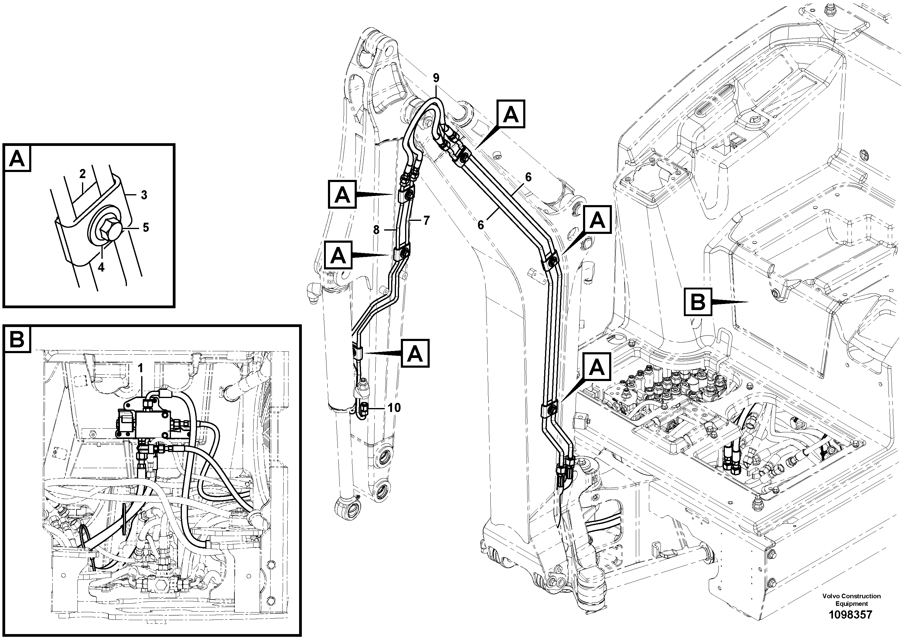 Fuel miser valve VOE15712182 VOLVO