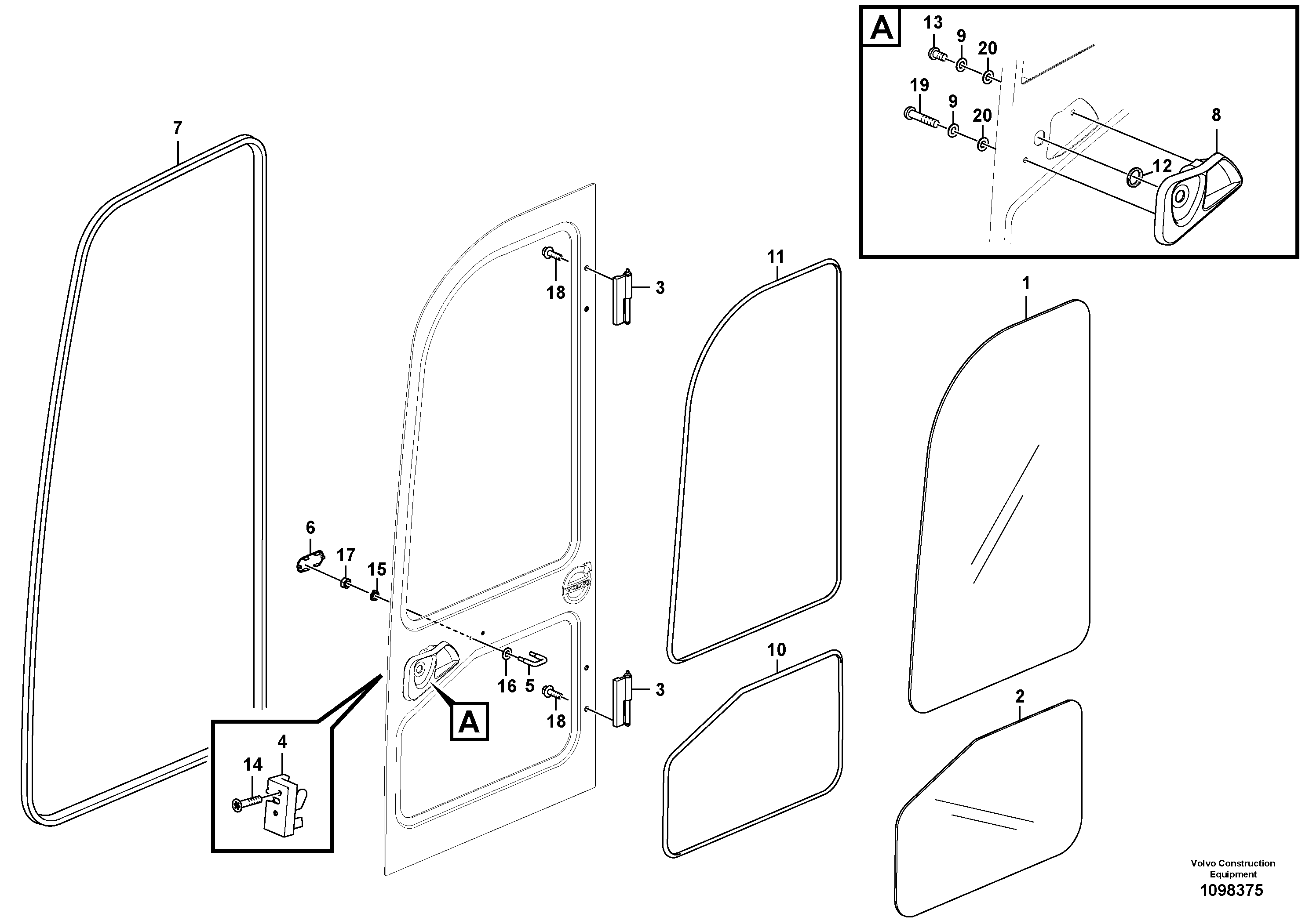 Edge Iron VOE14702819 VOLVO
