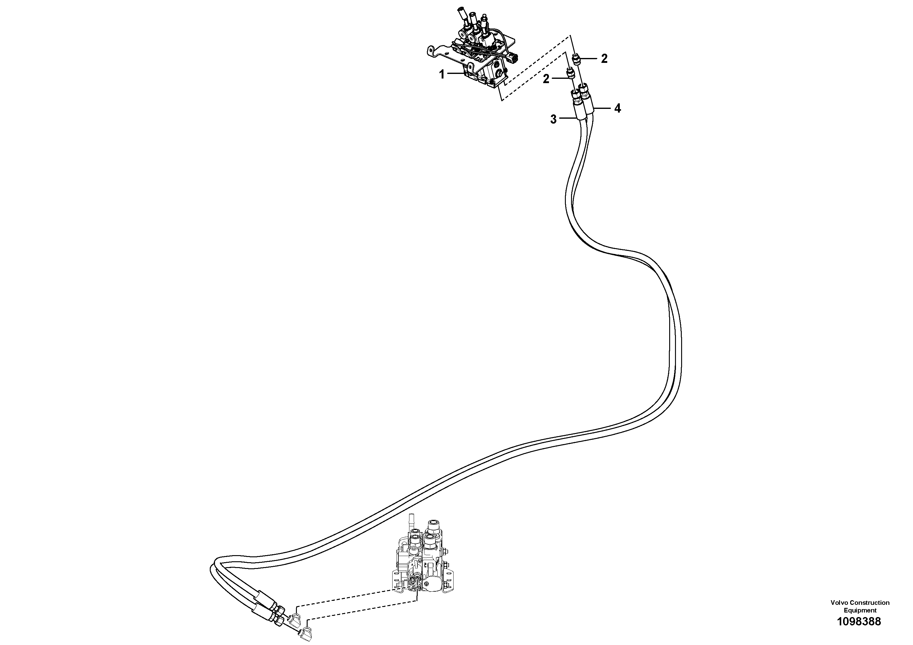 Timing gear casing VOE17260426 VOLVO