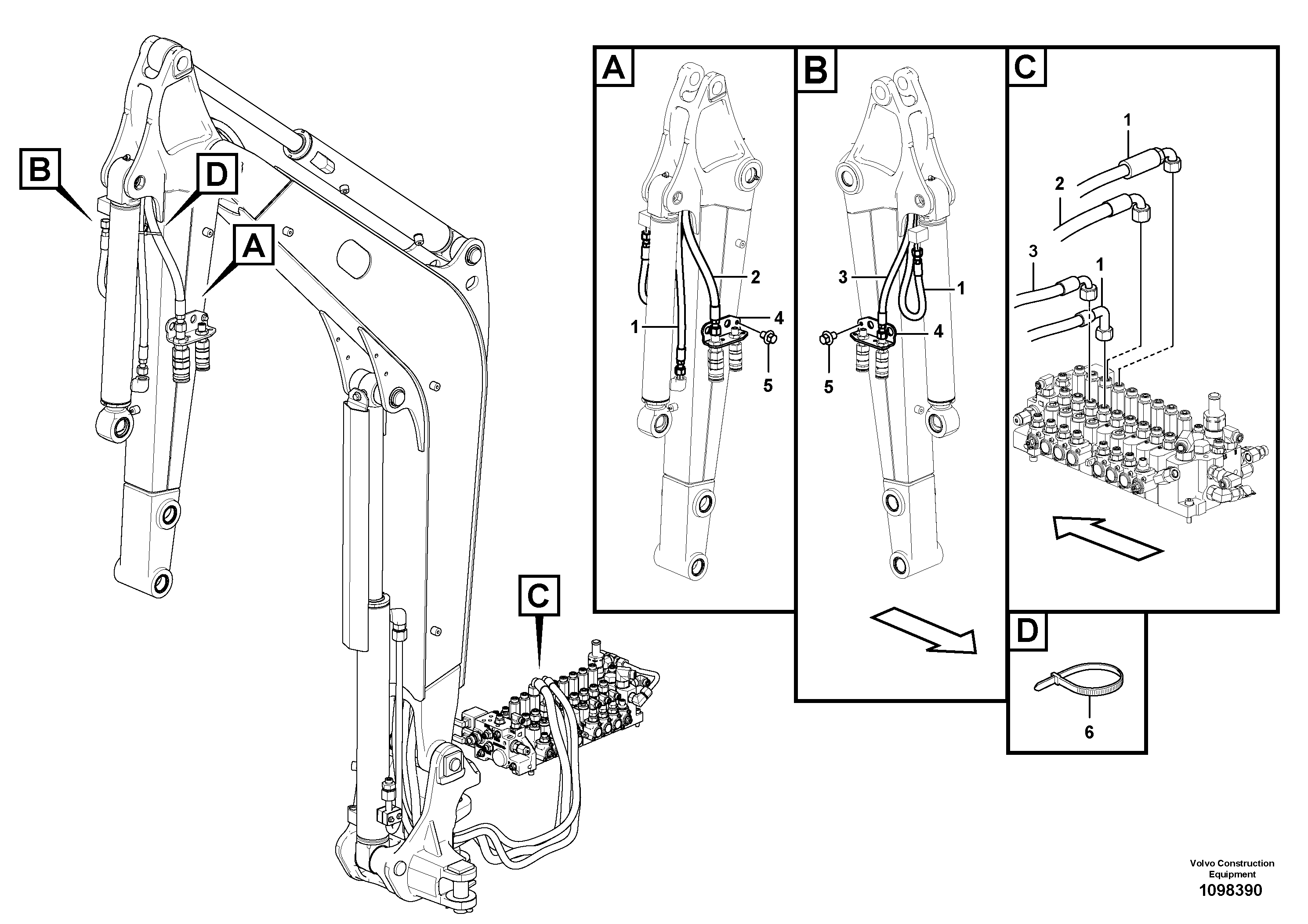 Timing gear casing VOE15801477 VOLVO