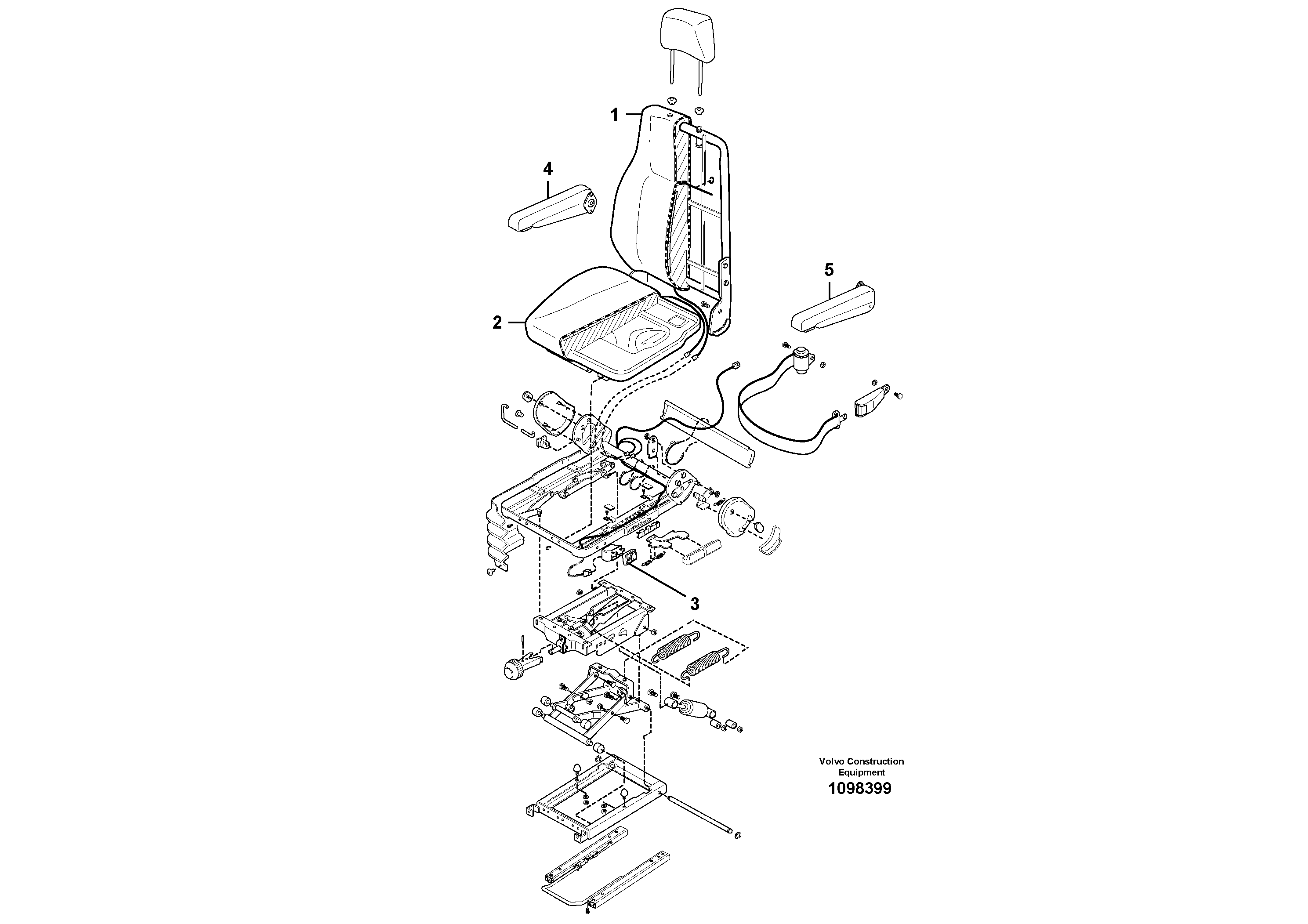 Arm Rest R.h. RM14259022 VOLVO