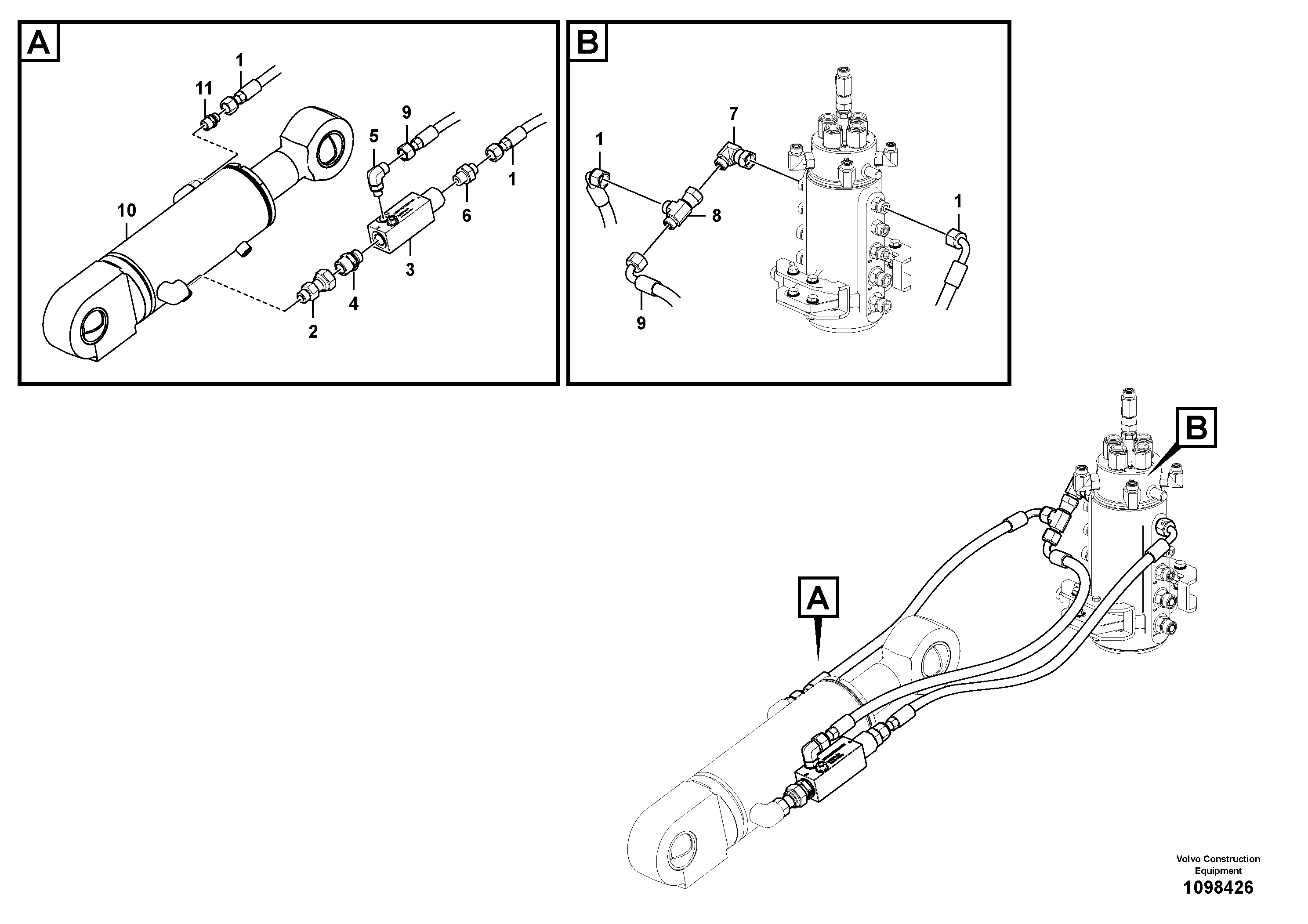 Oil Tap VOE15679636 VOLVO
